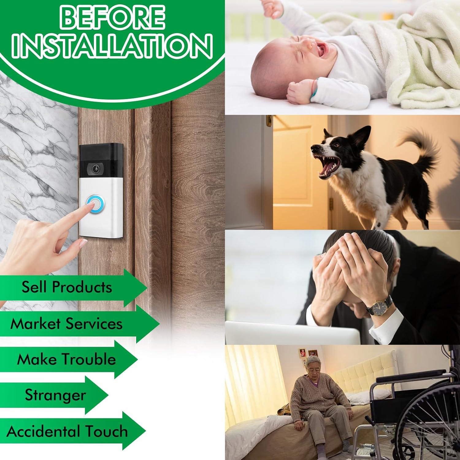 Cubierta de Timbre Rotativa PLT - Señal de No Molestar