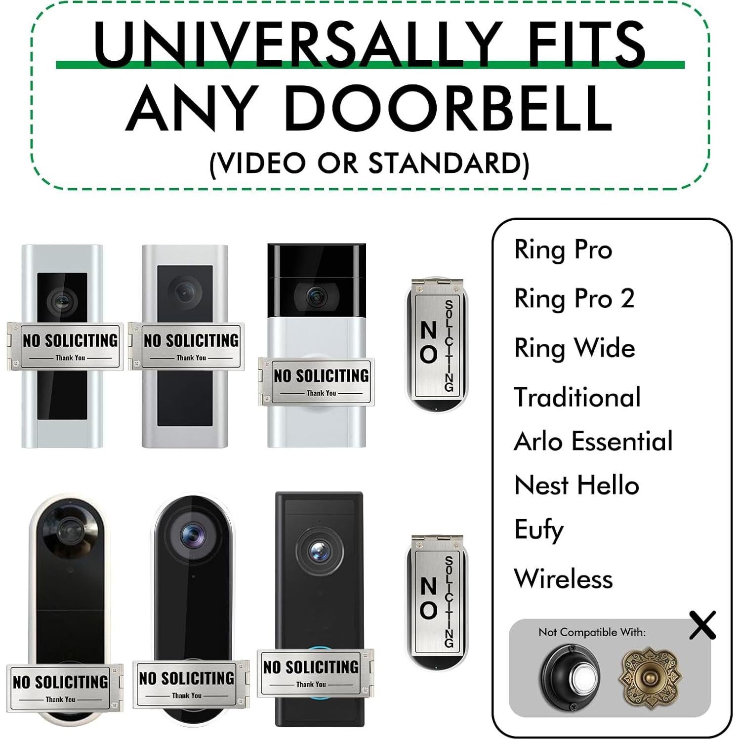 Cubierta de Timbre Rotativa PLT - Señal de No Molestar