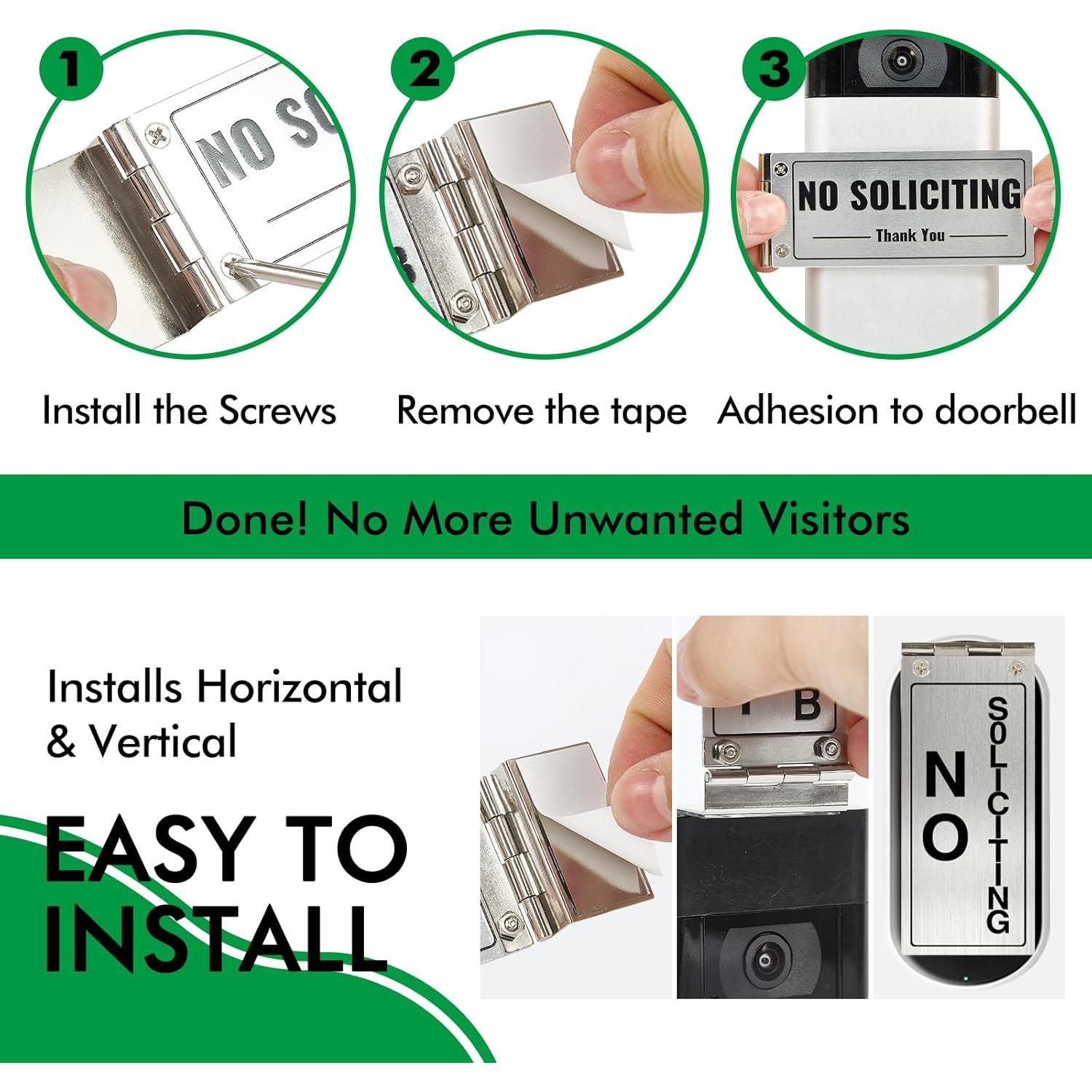 Cubierta de Timbre Rotativa PLT - Señal de No Molestar