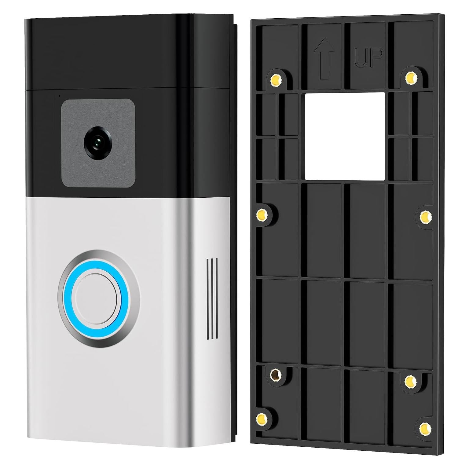 Soporte Adhesivo para Timbre de Video Ring YALUYO - Sin Perforaciones