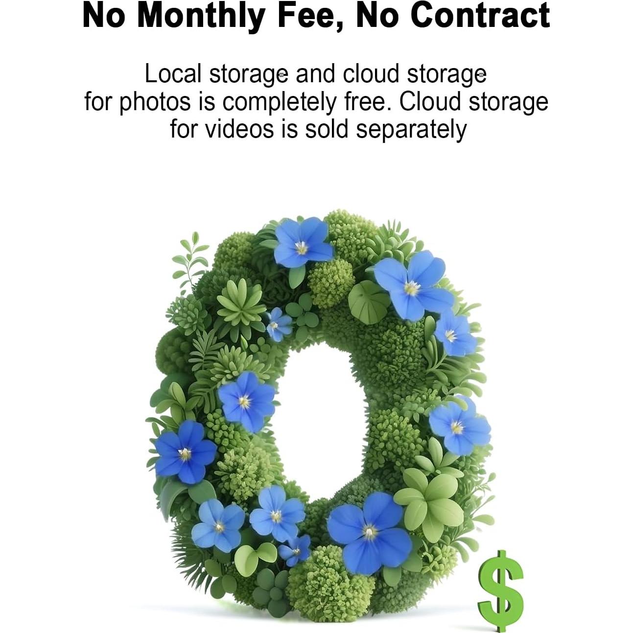 Cámara Timbre Video TTJ 2K WiFi 2.4GHz IP65 Visión Nocturna