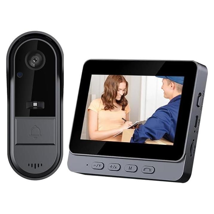 Cámara de Timbre de Video Inalámbrico TKMARS M15 HD 1080P