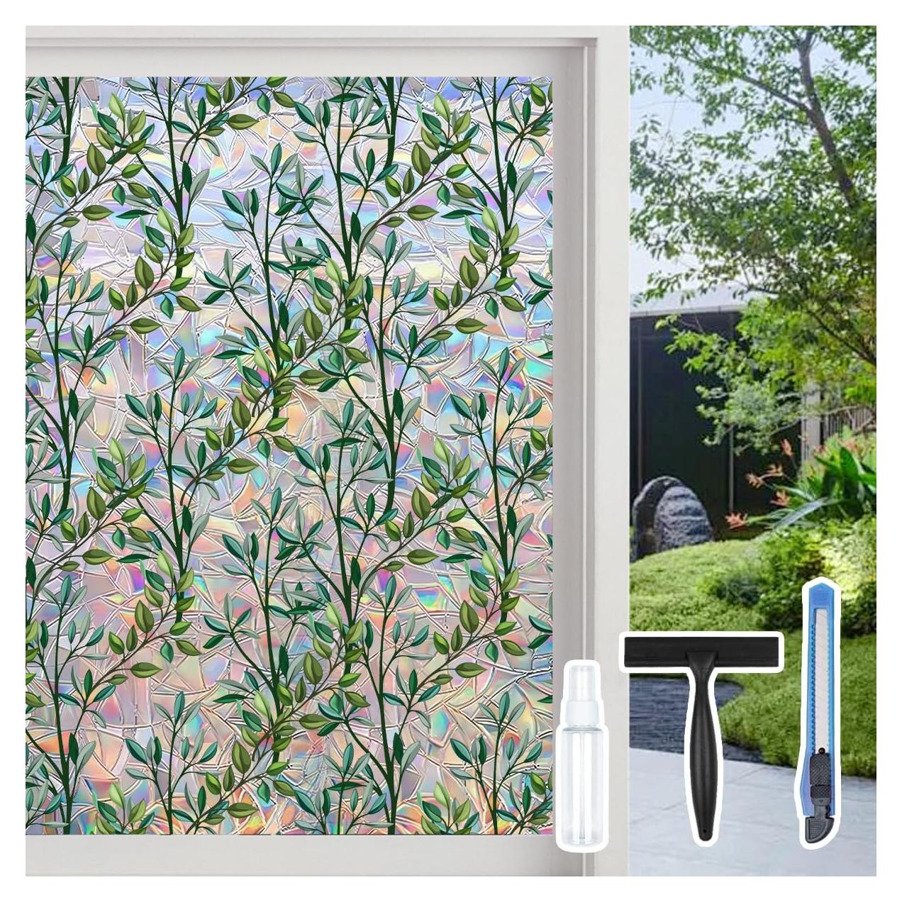 Película de Ventana de Privacidad Ohhvvow 44.5x199.8 cm Hoja