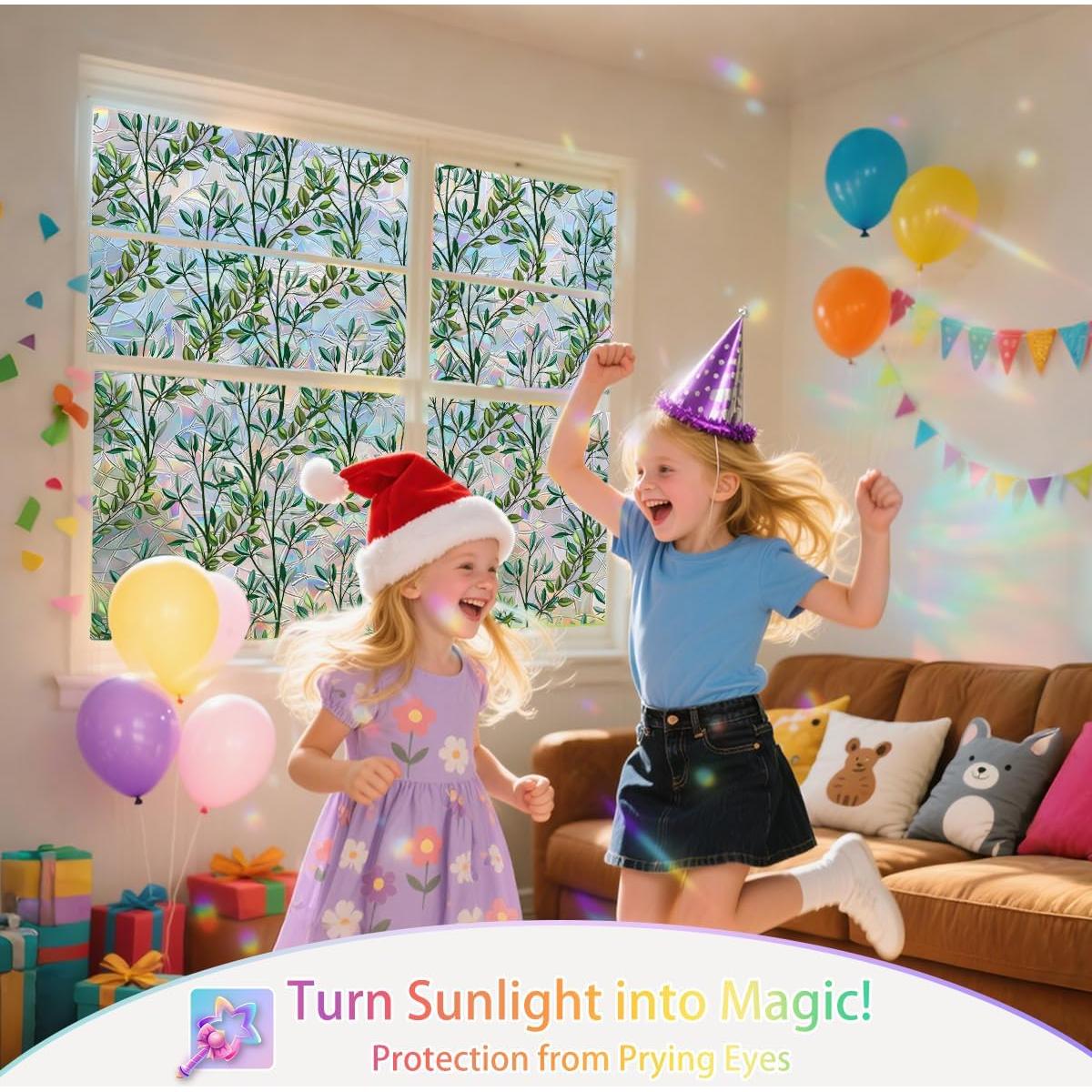 Película de Ventana de Privacidad Ohhvvow 44.5x199.8 cm Hoja