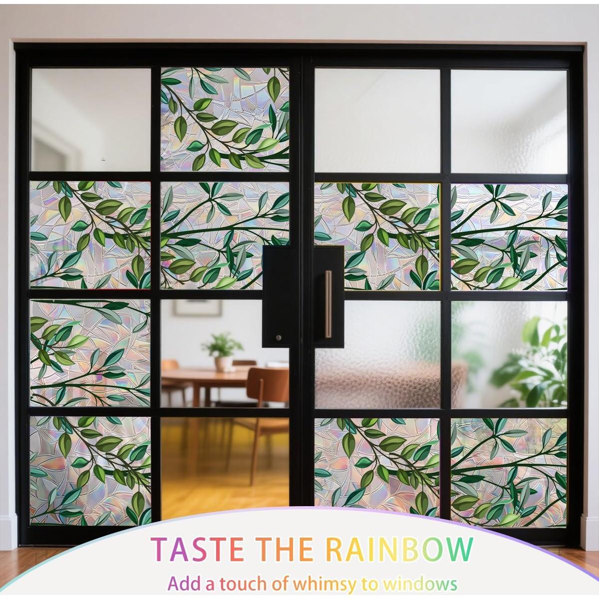 Película de Ventana de Privacidad Ohhvvow 44.5x199.8 cm Hoja