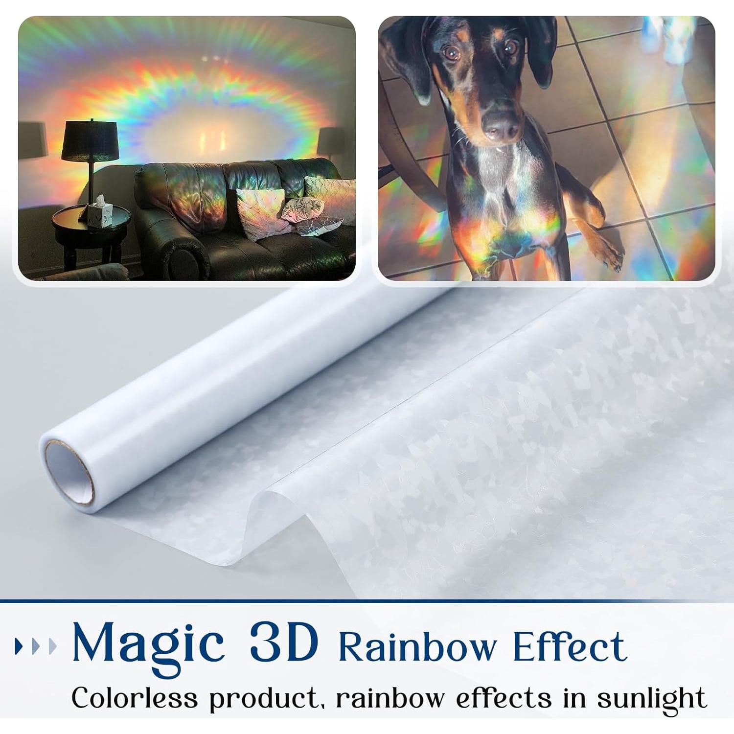 Película de Privacidad Haton 44.5x200 cm Vinilo Transparente