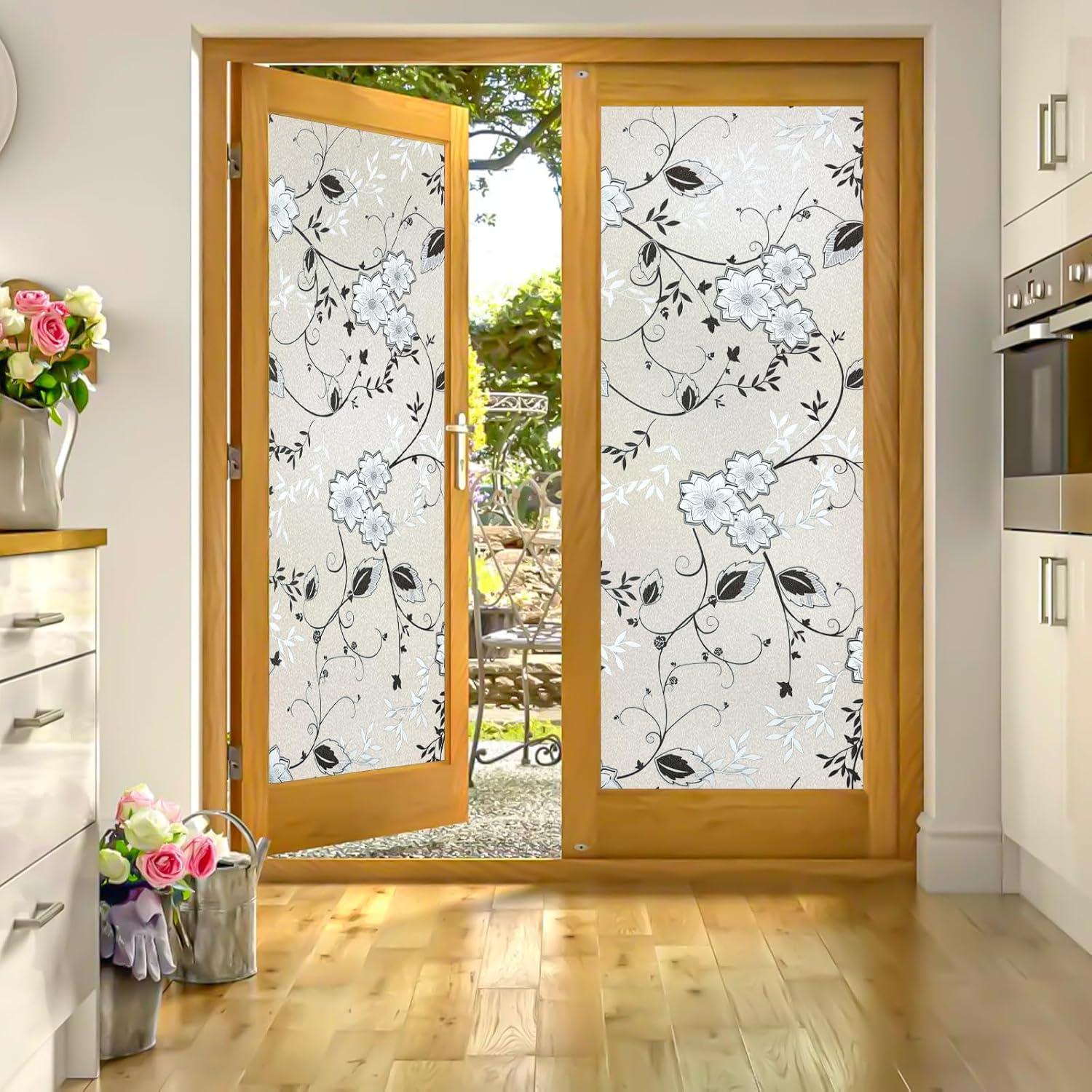 Película Decorativa de Privacidad para Ventanas Bloss 44.5x200 cm