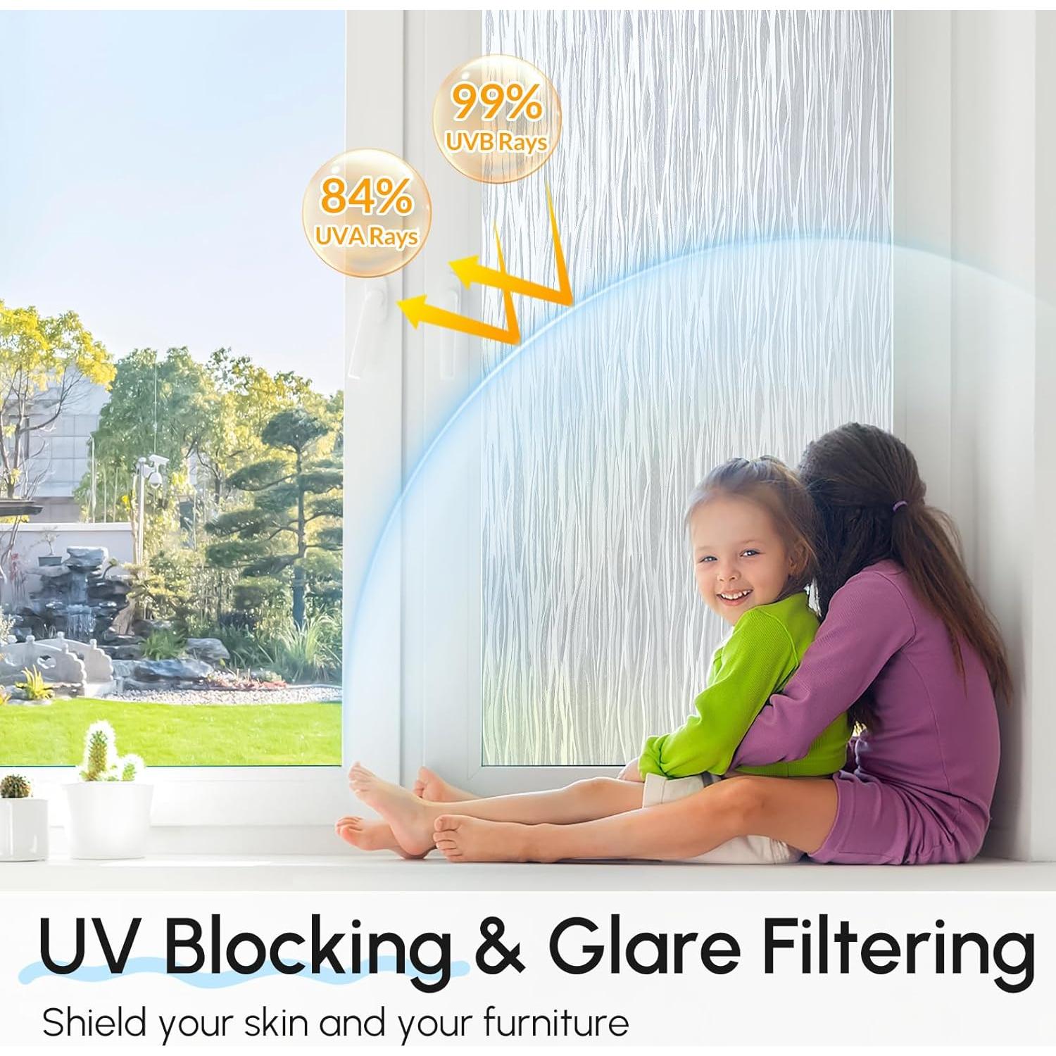 Película de Privacidad DOWELL 44.5x200 cm Vinilo Esmerilado