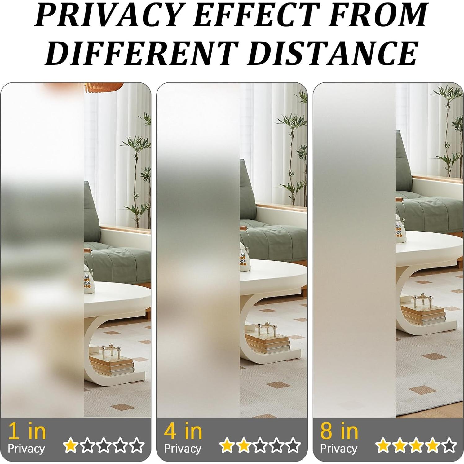 Película de Privacidad para Ventanas Myscheri 199x44 cm Esmerilada