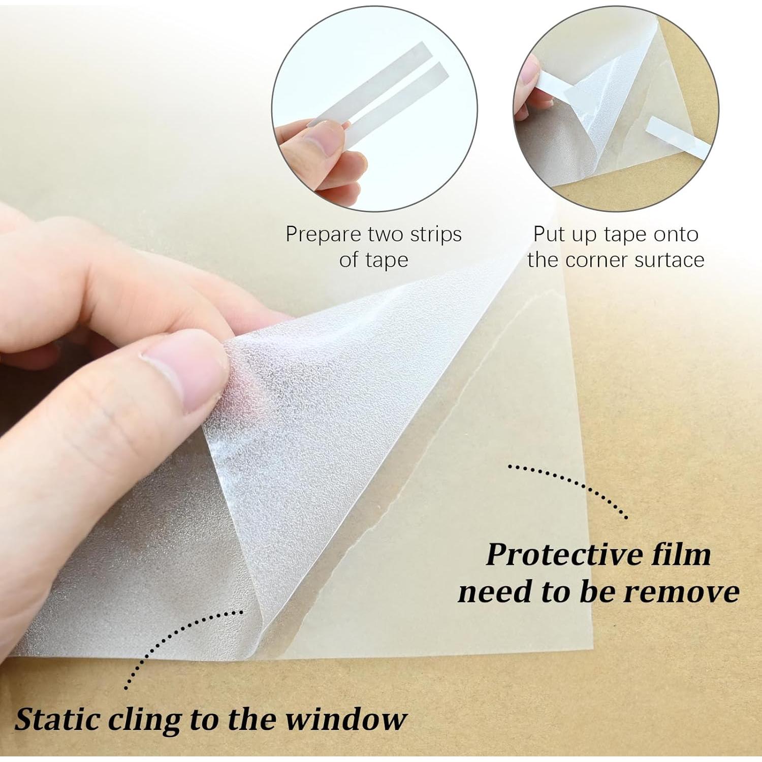 Película de Privacidad para Ventanas Myscheri 199x44 cm Esmerilada