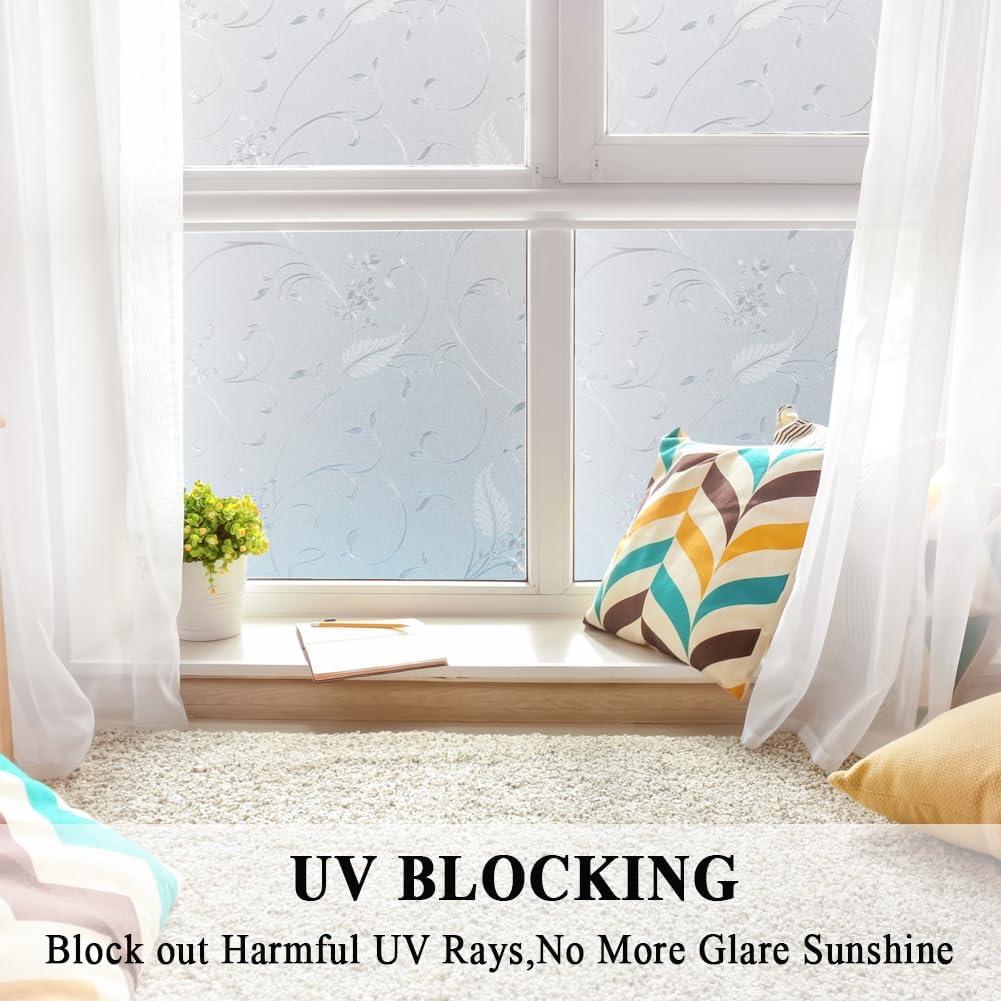 Película de Ventana Mikomer 44.5x200 cm Adherencia Estática UV