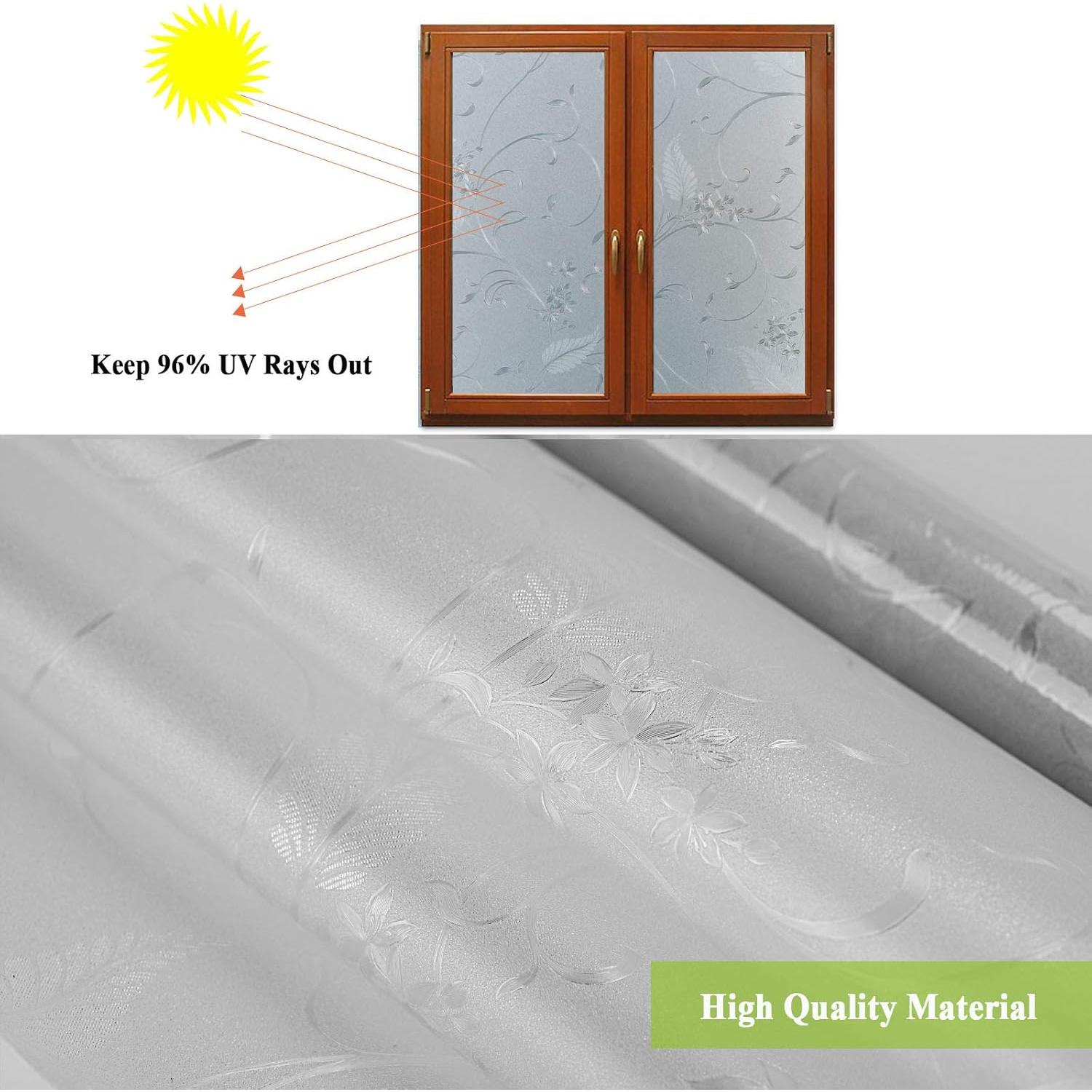 Película de Ventana Mikomer 44.5x200 cm Adherencia Estática UV