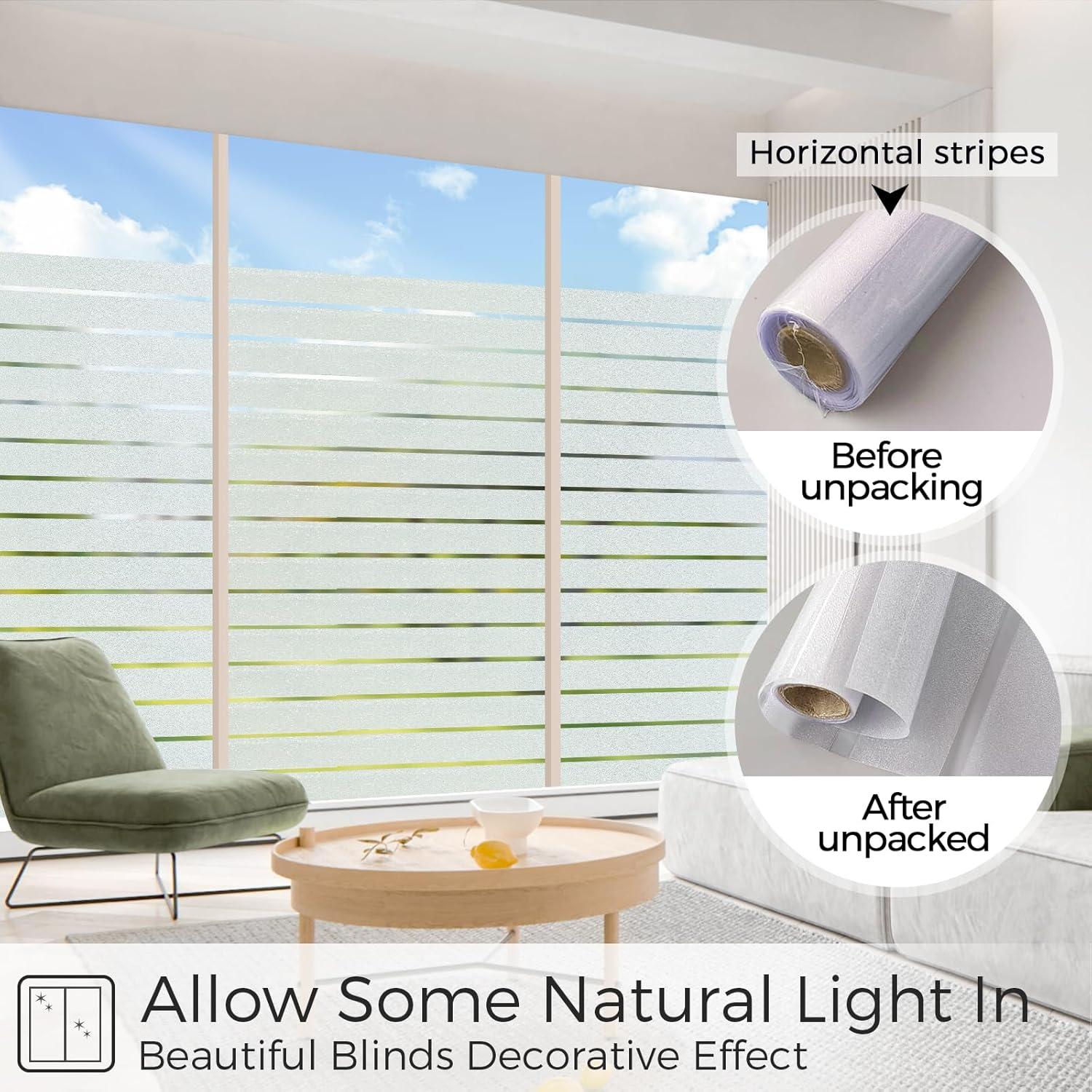 Película de Privacidad para Ventanas Coavas 44.5x199.4 cm