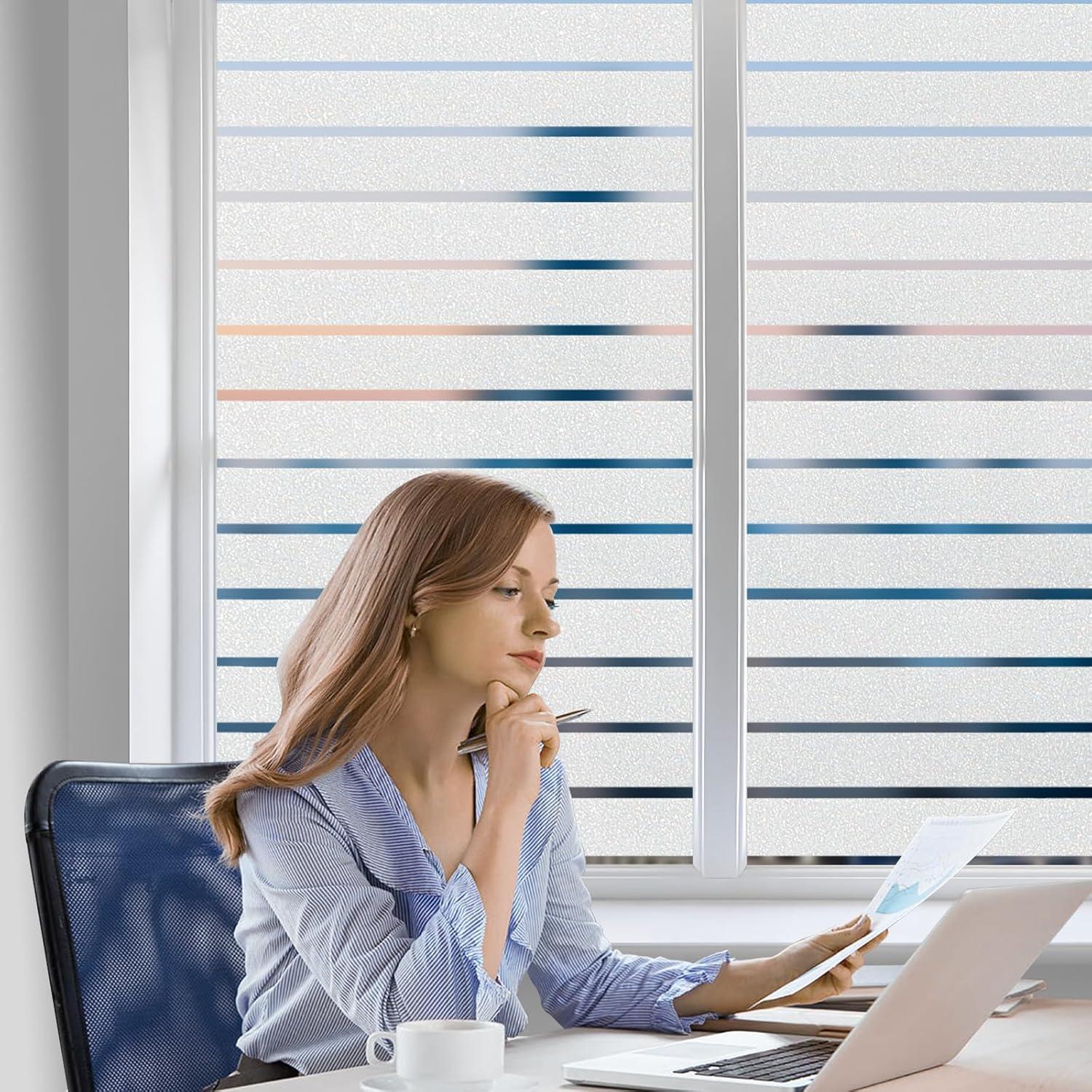 Película de Privacidad para Ventanas Coavas 44.5x199.4 cm