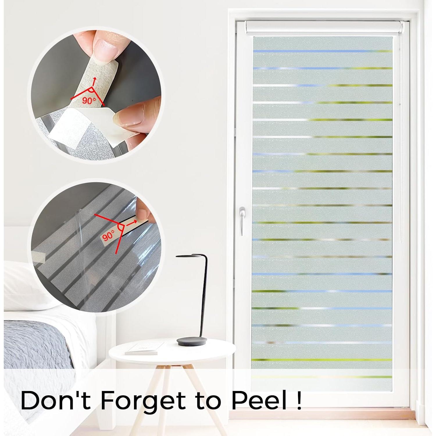 Película de Privacidad para Ventanas Coavas 44.5x199.4 cm