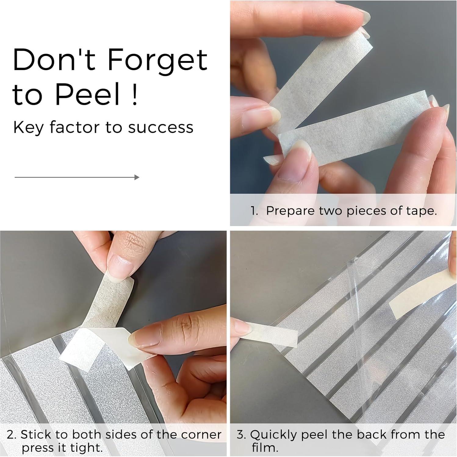 Película de Privacidad para Ventanas Coavas 44.5x199.4 cm