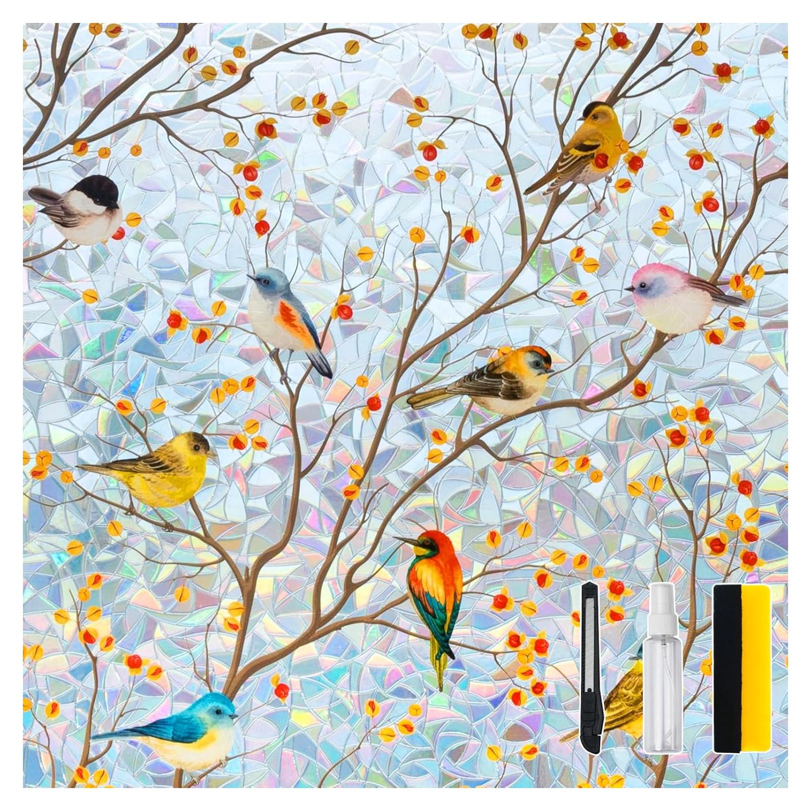 Película de Ventana Templada DKTIE Arcoíris 45x200cm UV2