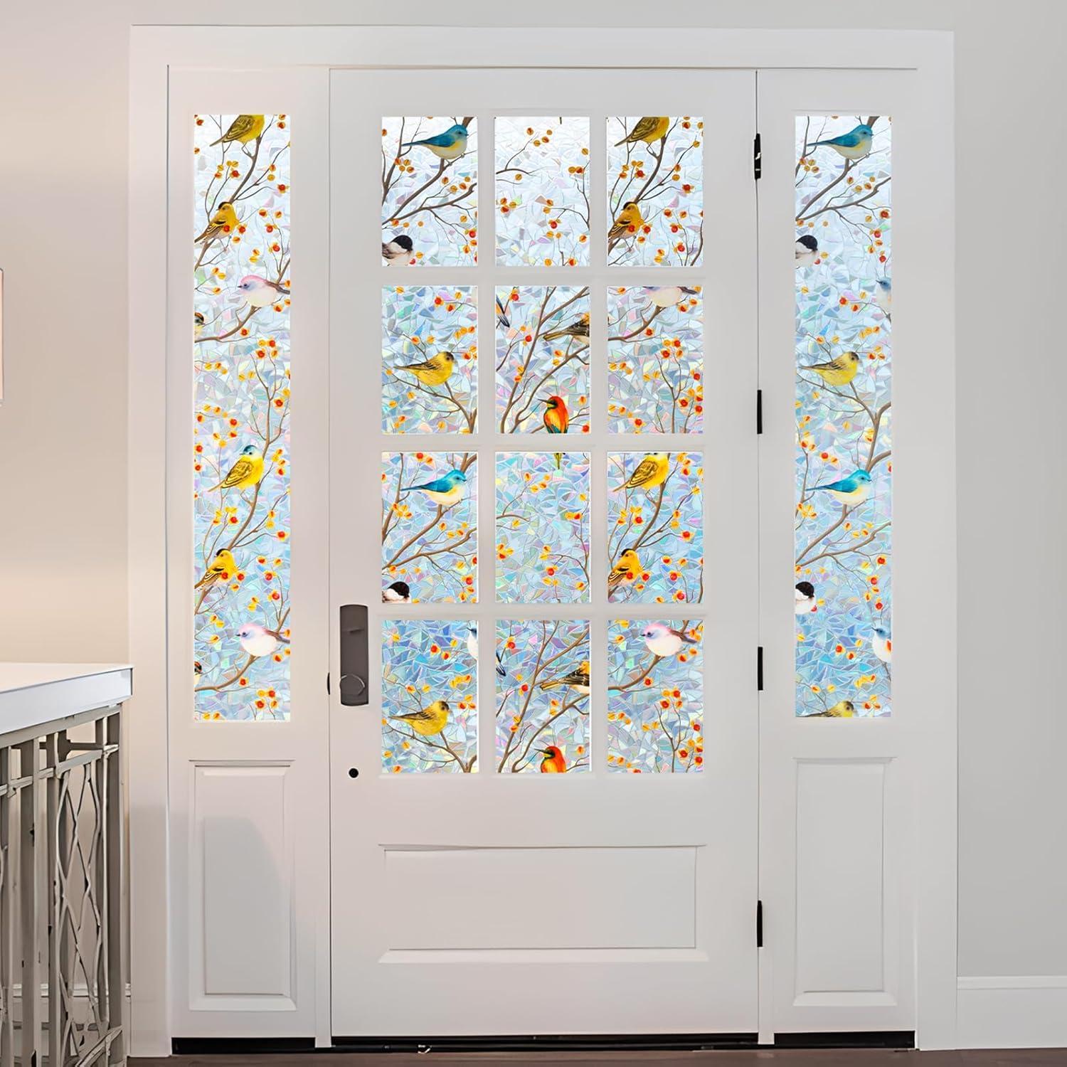 Película de Ventana Templada DKTIE Arcoíris 45x200cm UV2