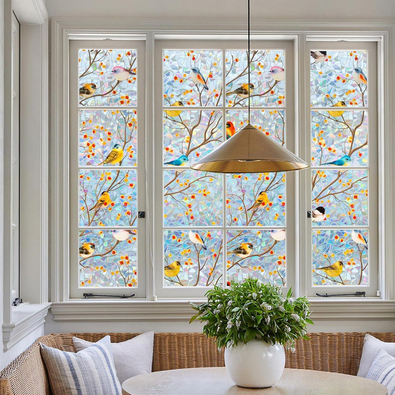 Película de Ventana Templada DKTIE Arcoíris 45x200cm UV2