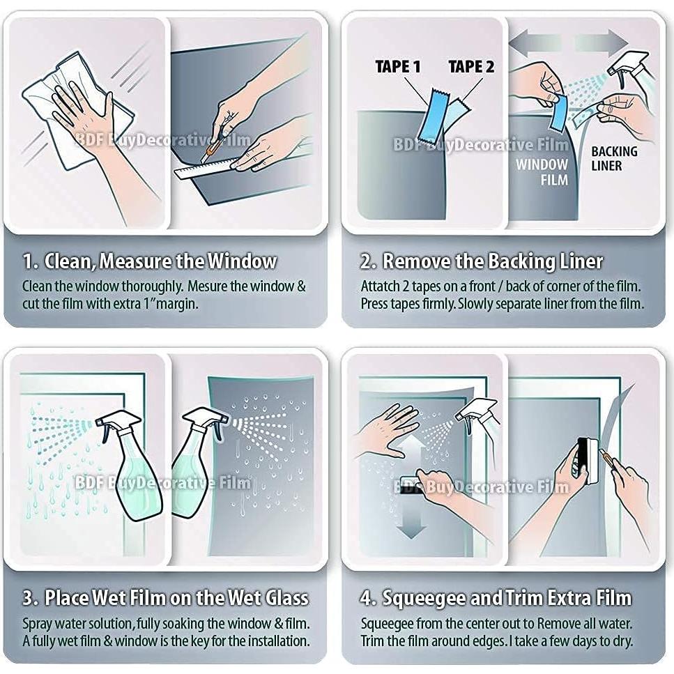 Película para Ventanas BDF NA05 91.44x3.66m Negro Oscuro