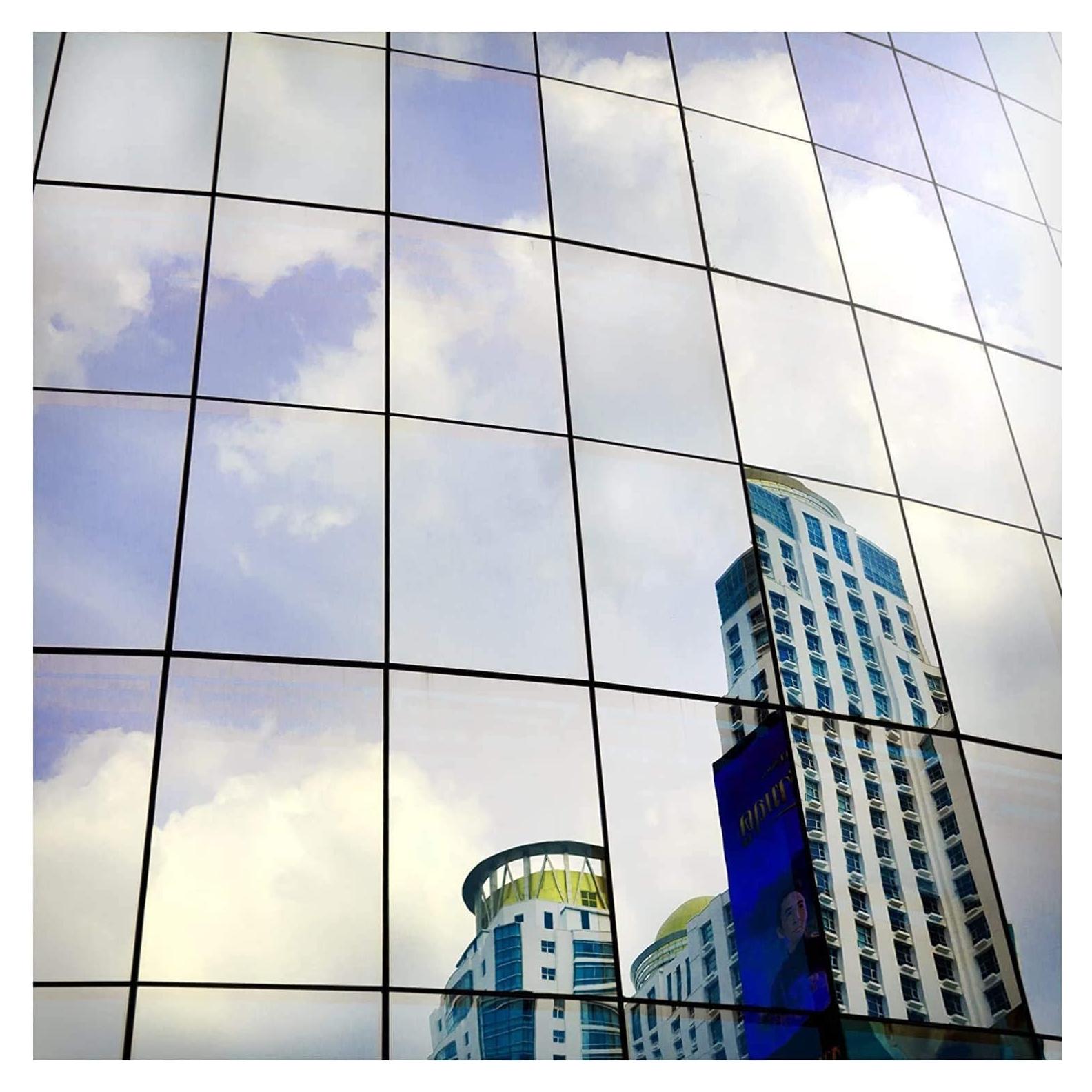 Película para Ventanas BDF Plata 5 - 76.2cm x 3.66m, Privacidad Diurna