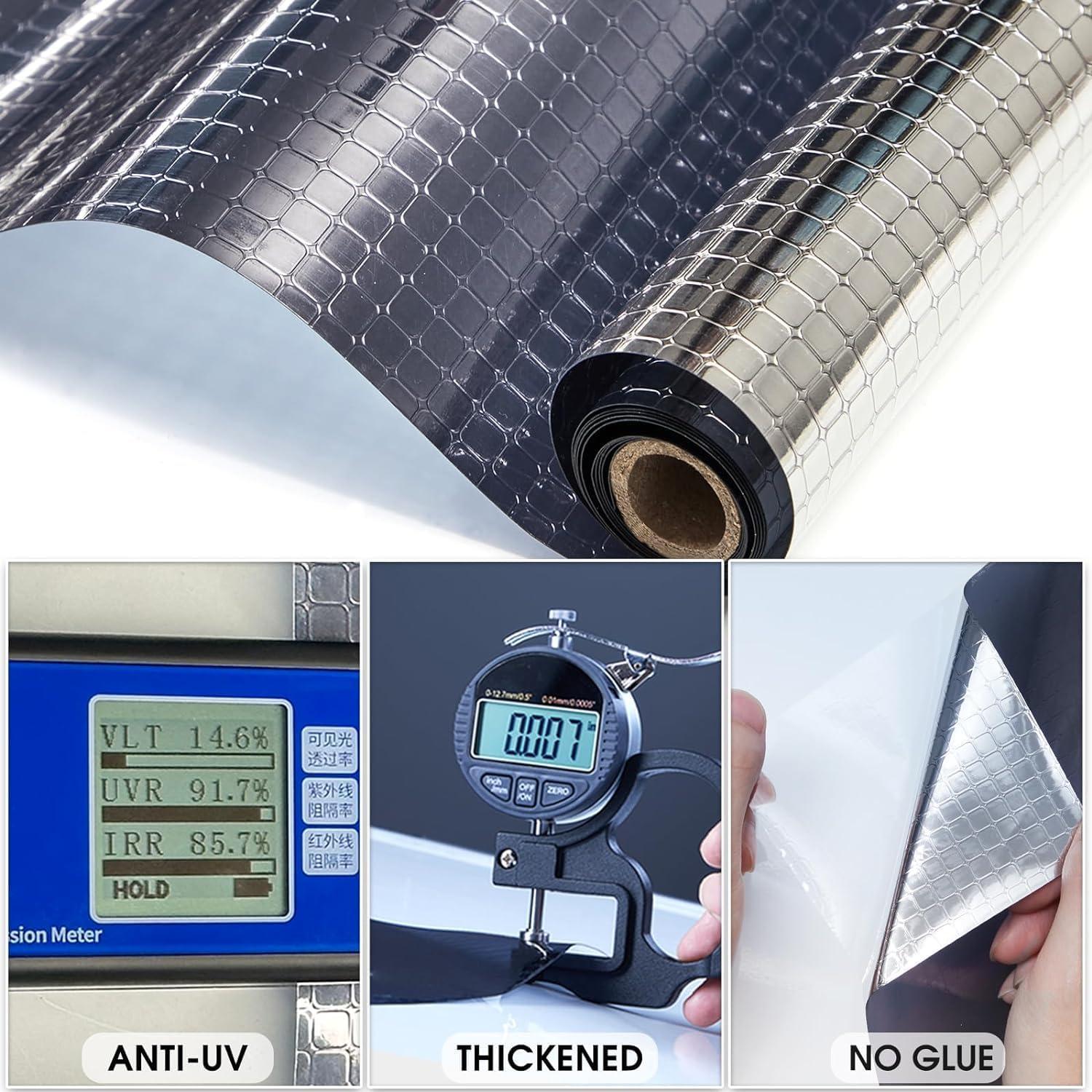 Película de Ventana Unidireccional Beautysaid 44.5x200 cm Anti UV