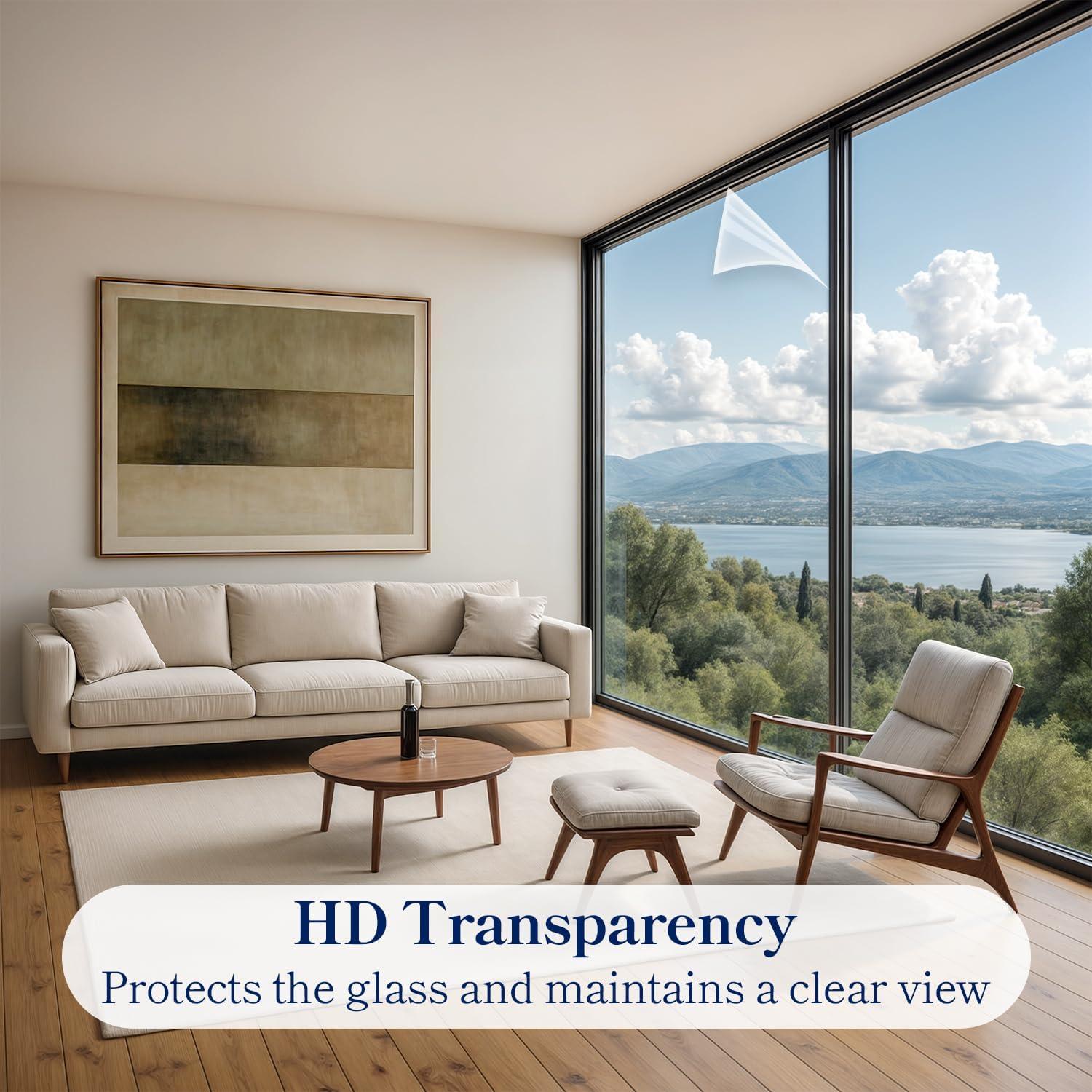 Película de Seguridad para Ventanas Qualsen 30x200cm 4 Mil