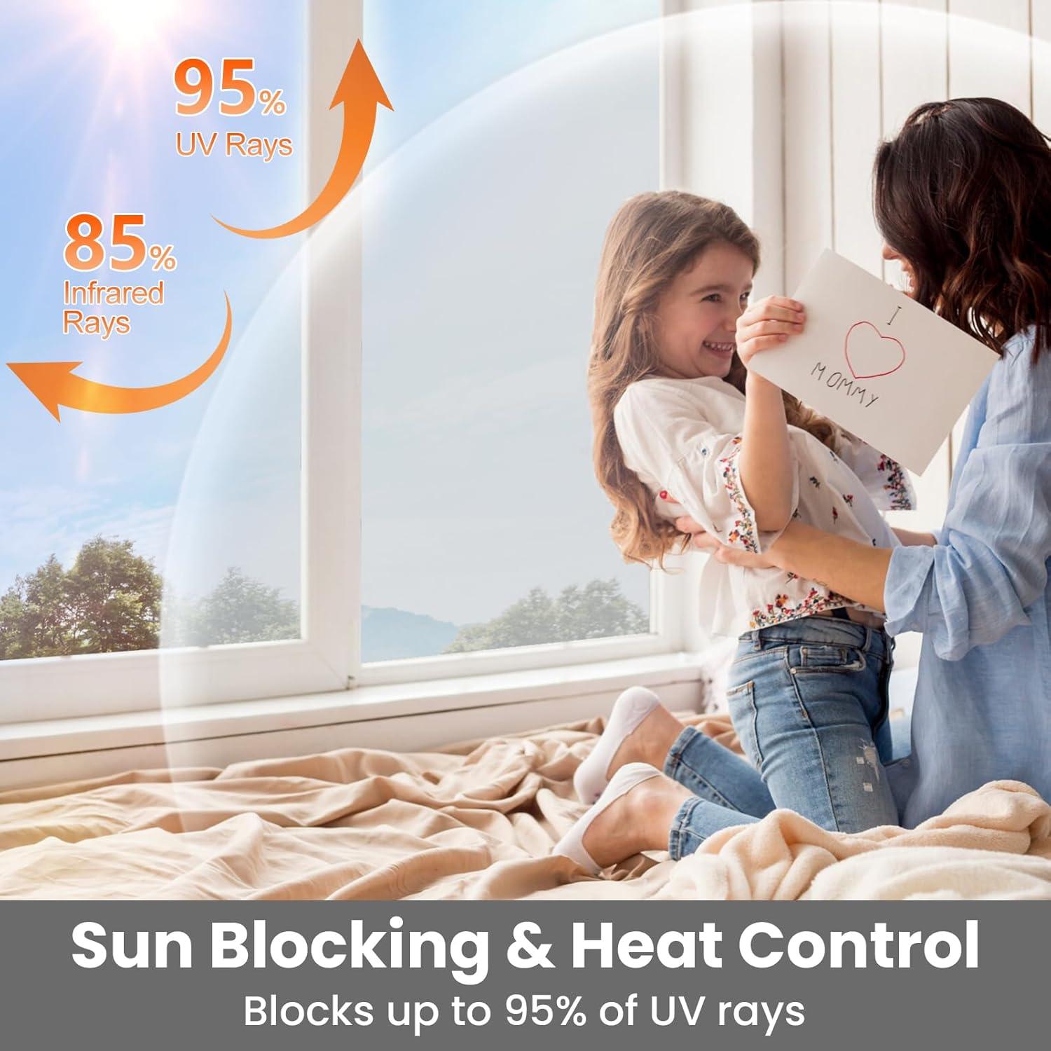 Película de Privacidad para Ventanas ADD.HERES 75x200 cm Plata