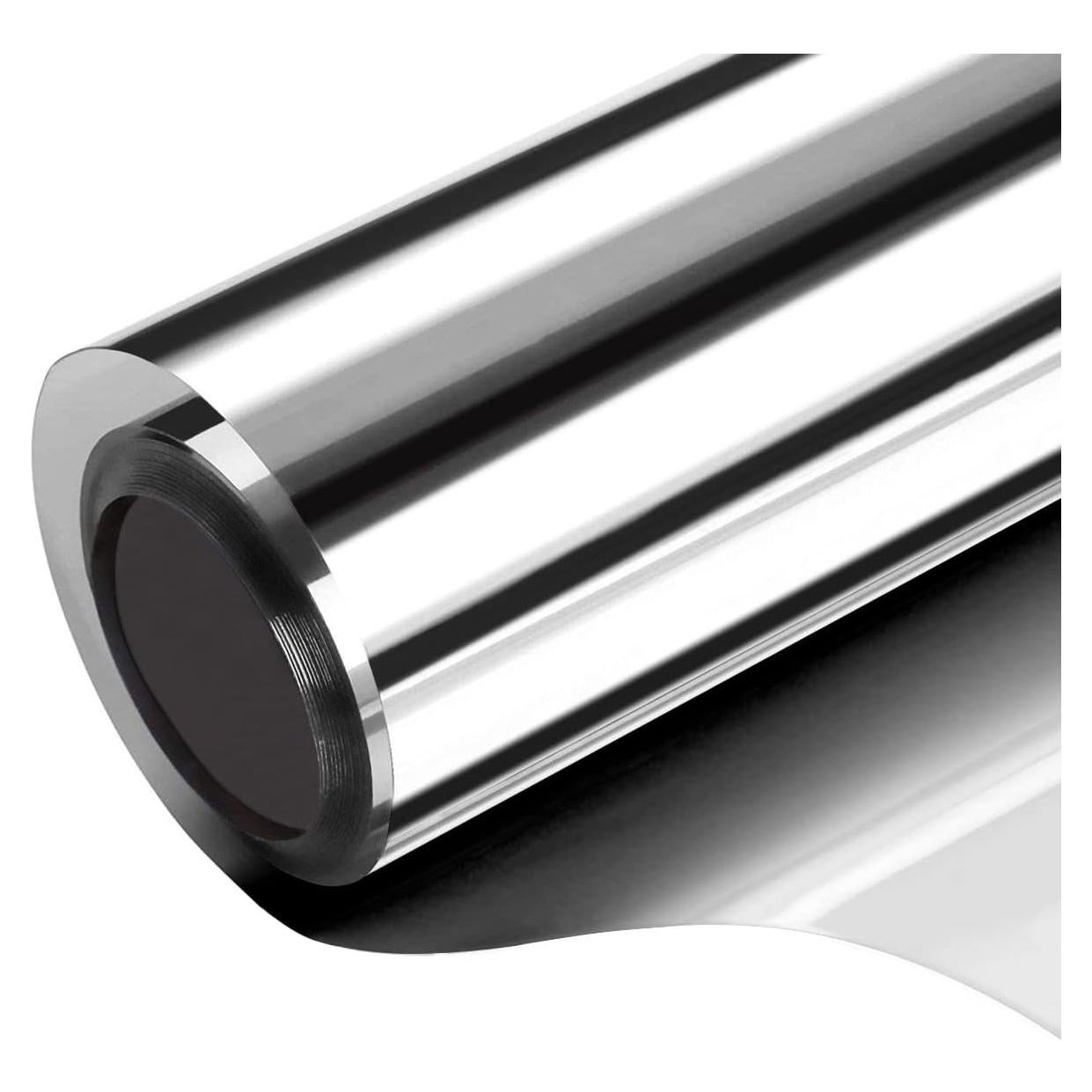 Película de Ventana Estática WochiTV 44.5x200 cm Plata UV