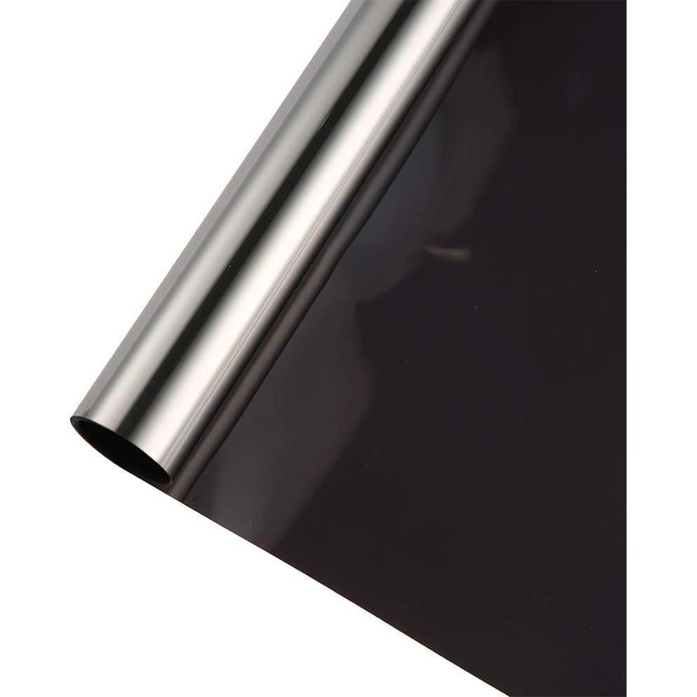 Película de Ventana Privada SW 61cm x 3.05m Anti-UV Negro Plateado