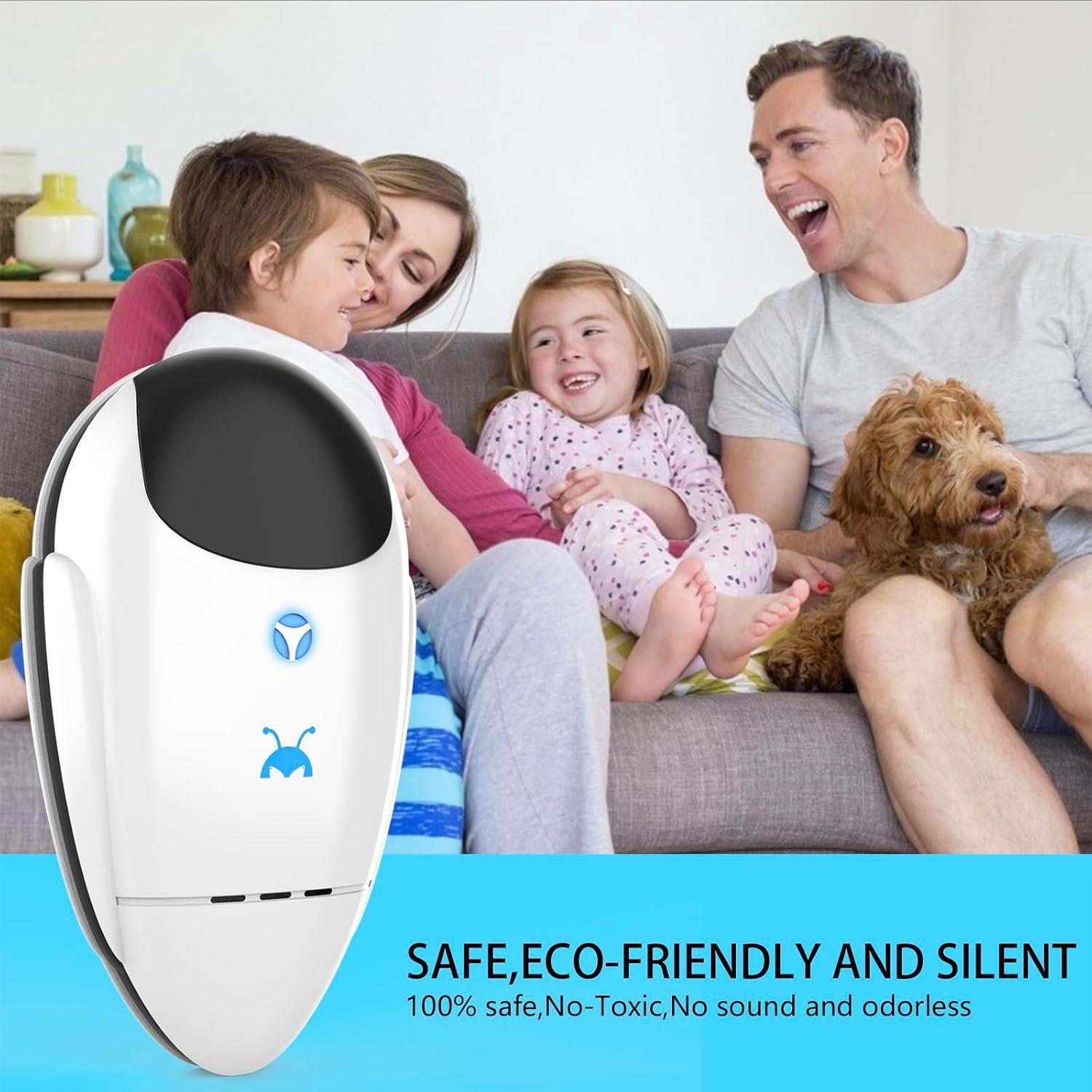 Repelente Ultrasonico de Plagas Mxculior TJSK-0001 800m²