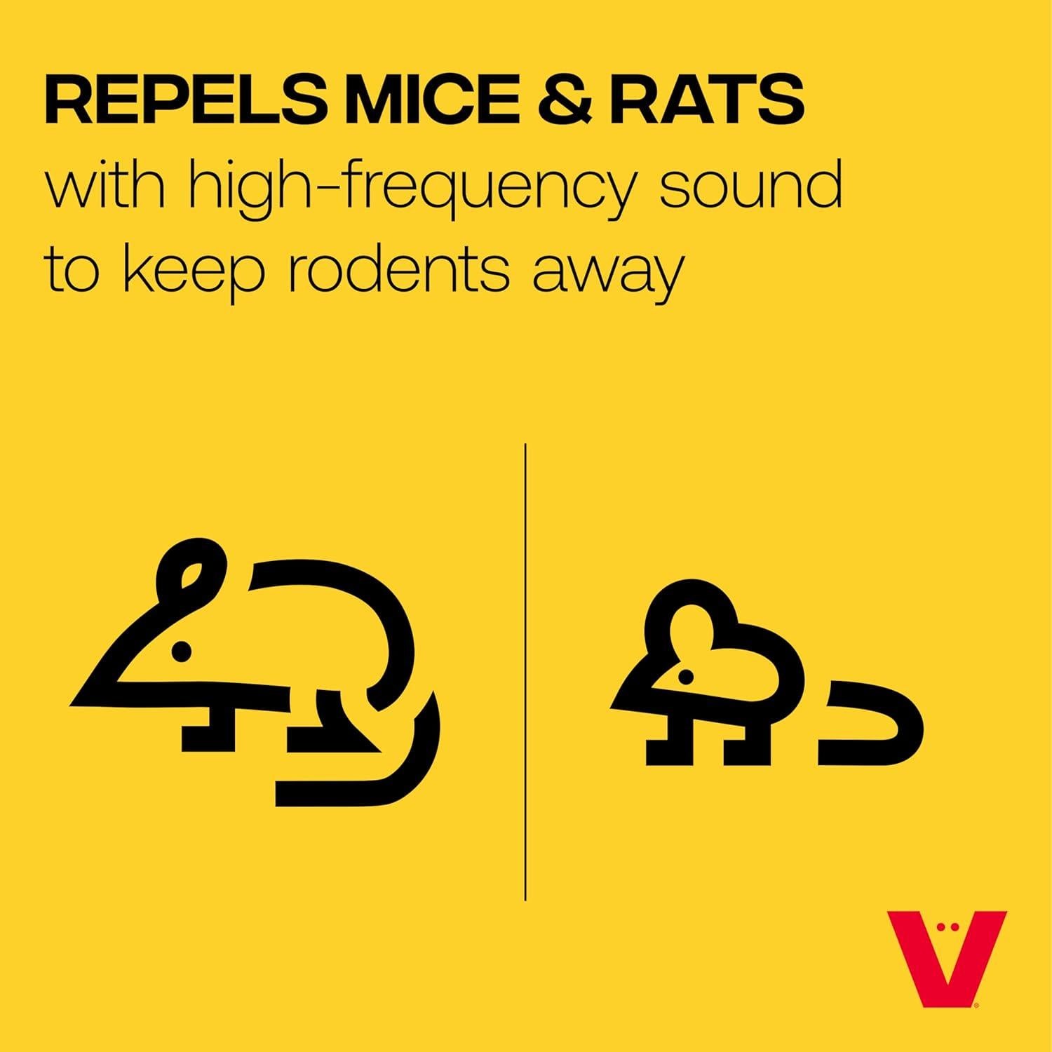 Repelente Ultrasonido de Roedores Victor M753K - 3 Dispositivos