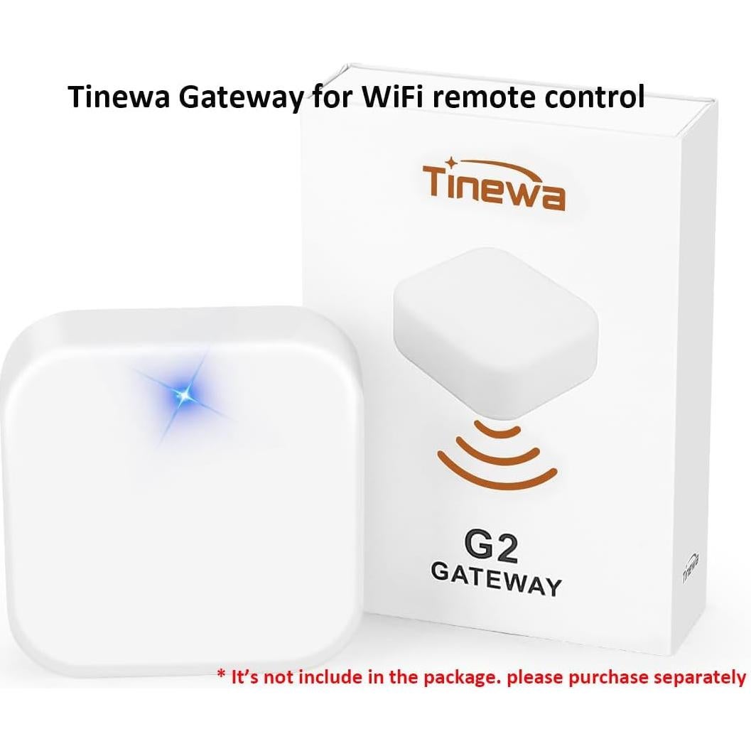Cerradura Inteligente Tinewa DLEDC9902BK con Manijas y Control APP