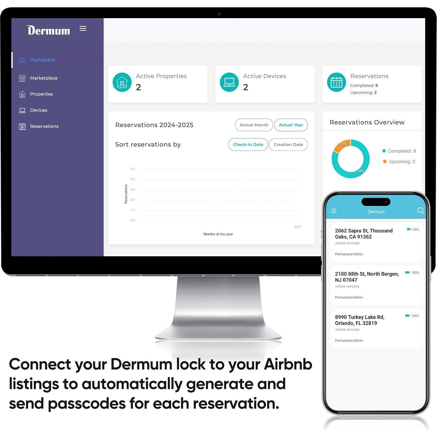 Cerradura Electrónica Dermum Modelo O con Teclado y Huella