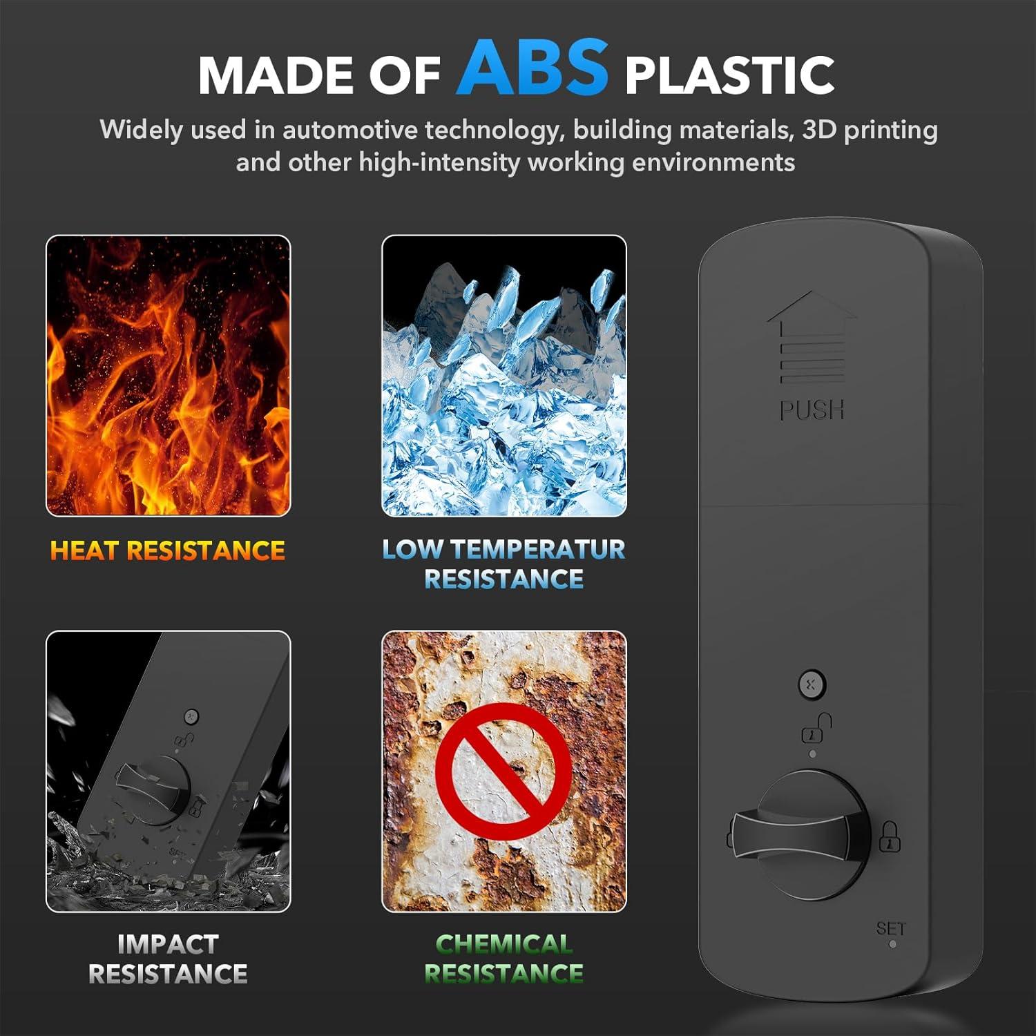 Cerradura Inteligente Welsdolk H1 con Teclado, Cobre Antiguo