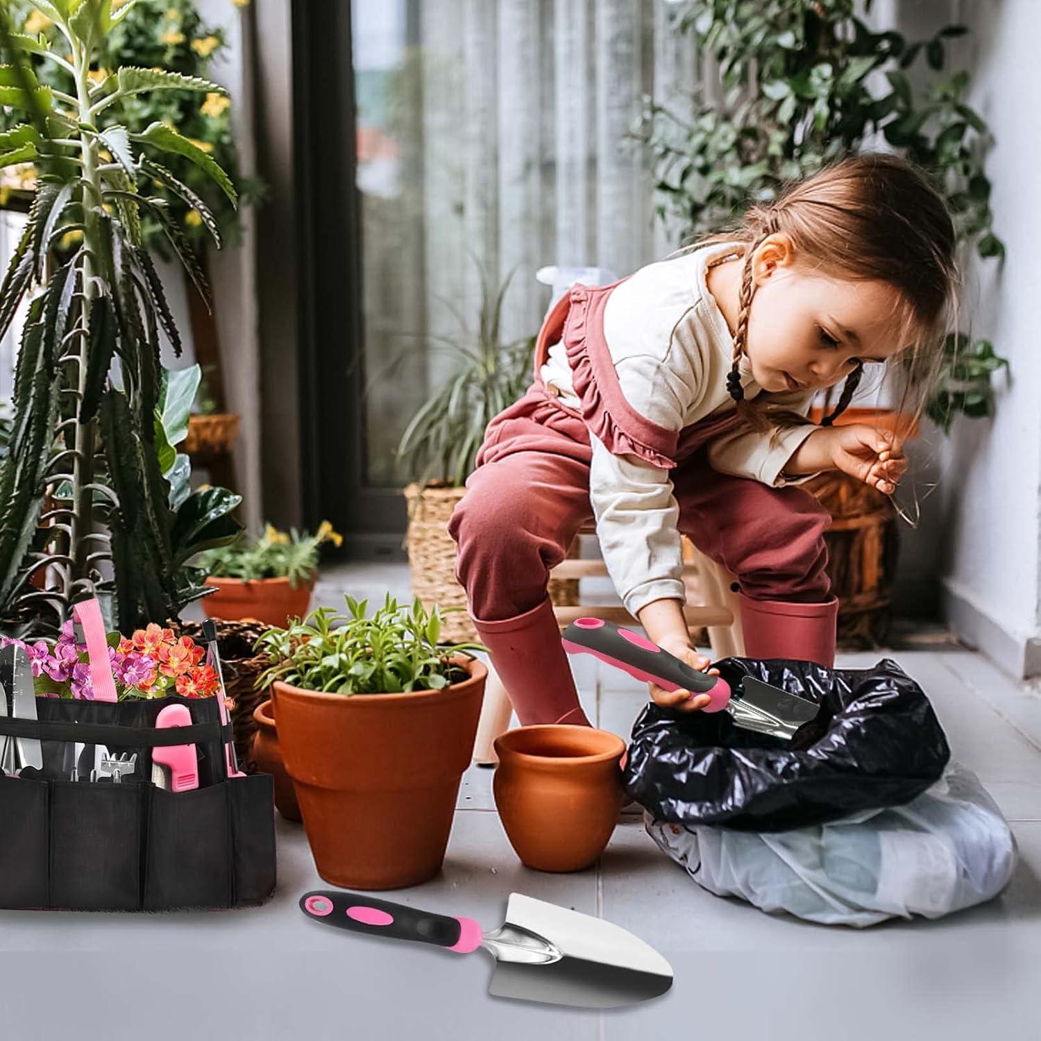 Juego de Herramientas de Jardinería YZNlife con Bolsa y Guantes
