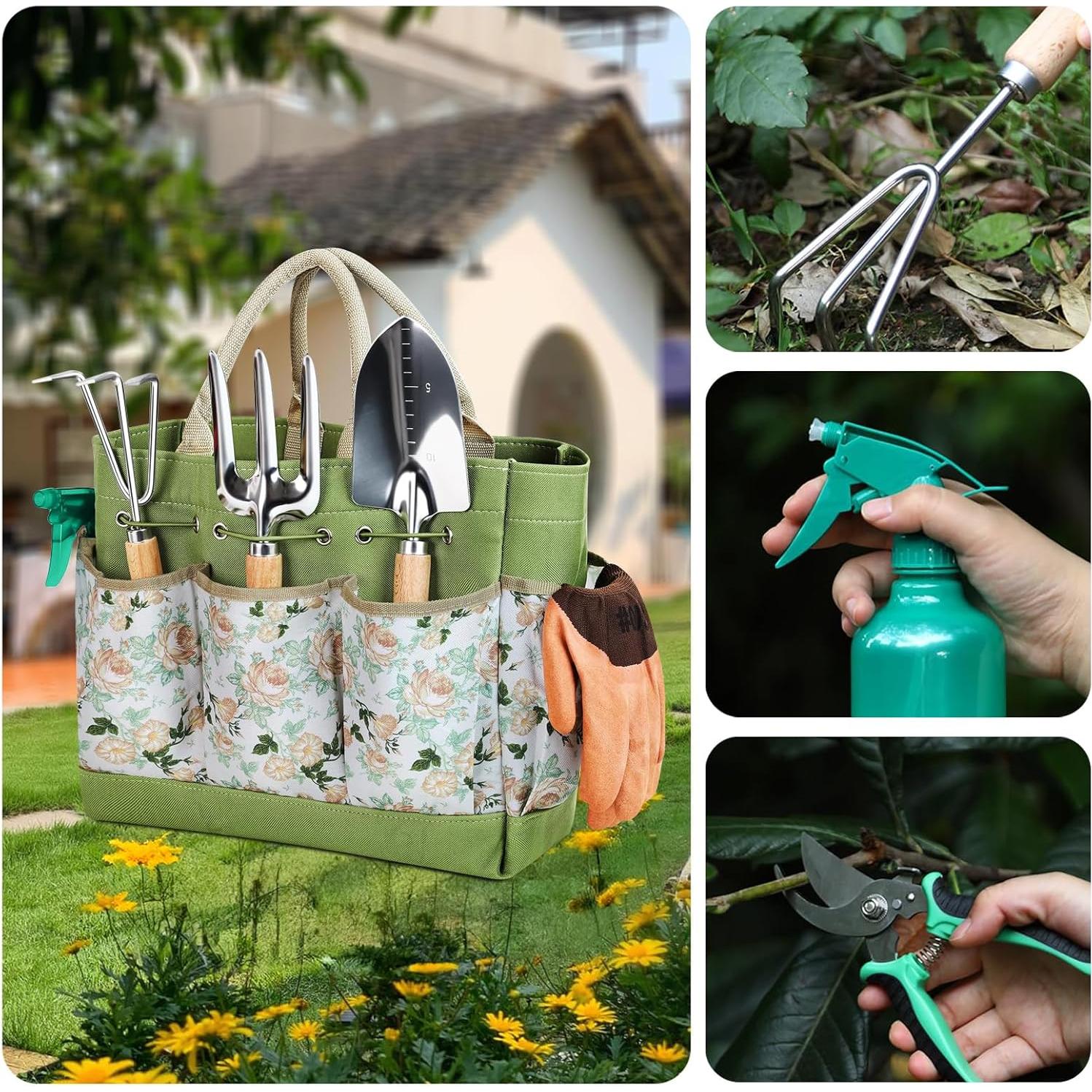 Juego de Herramientas de Jardinería 9 Piezas APSARAS USA