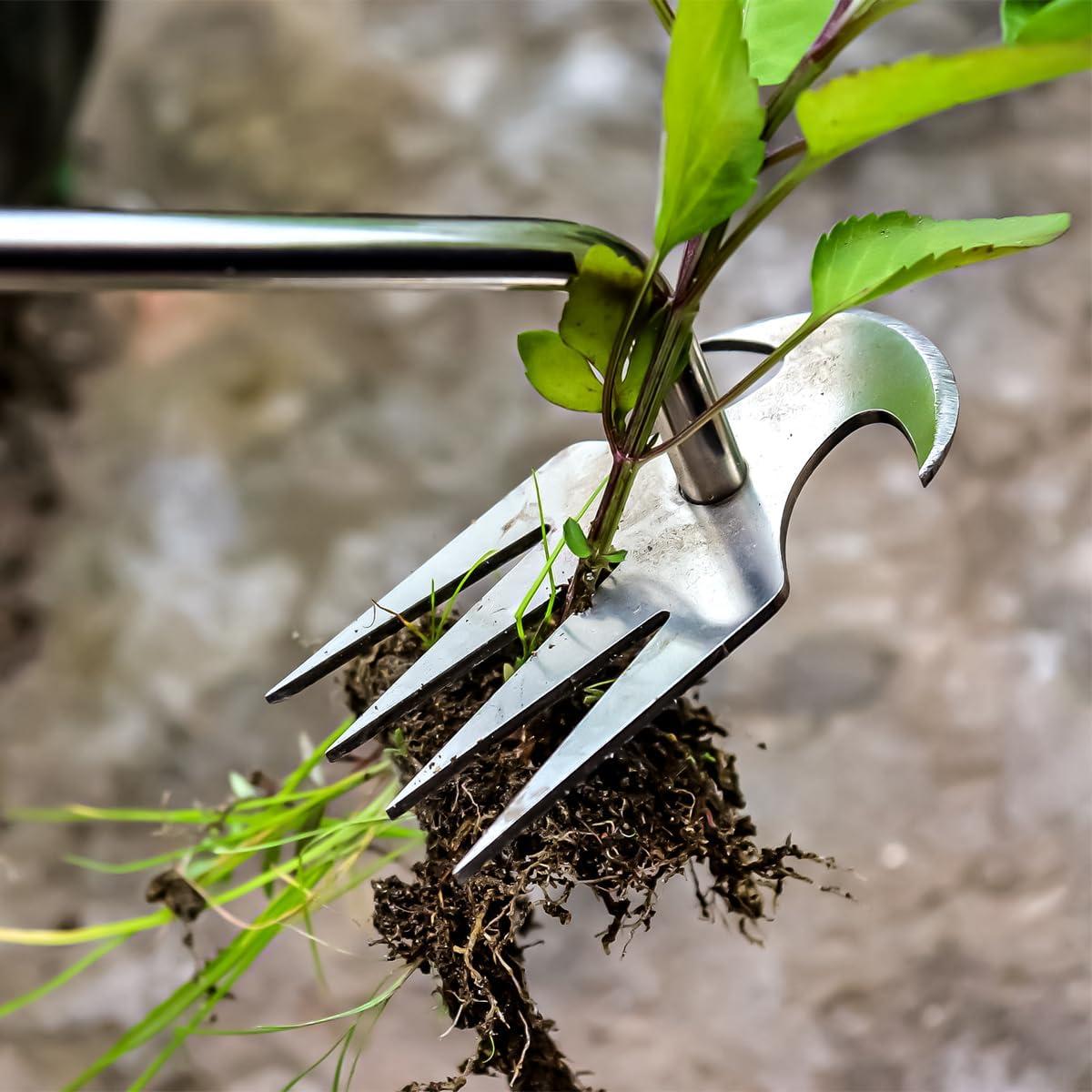 Juego de 3 herramientas de desmalezado Semifrut - Acero inoxidable