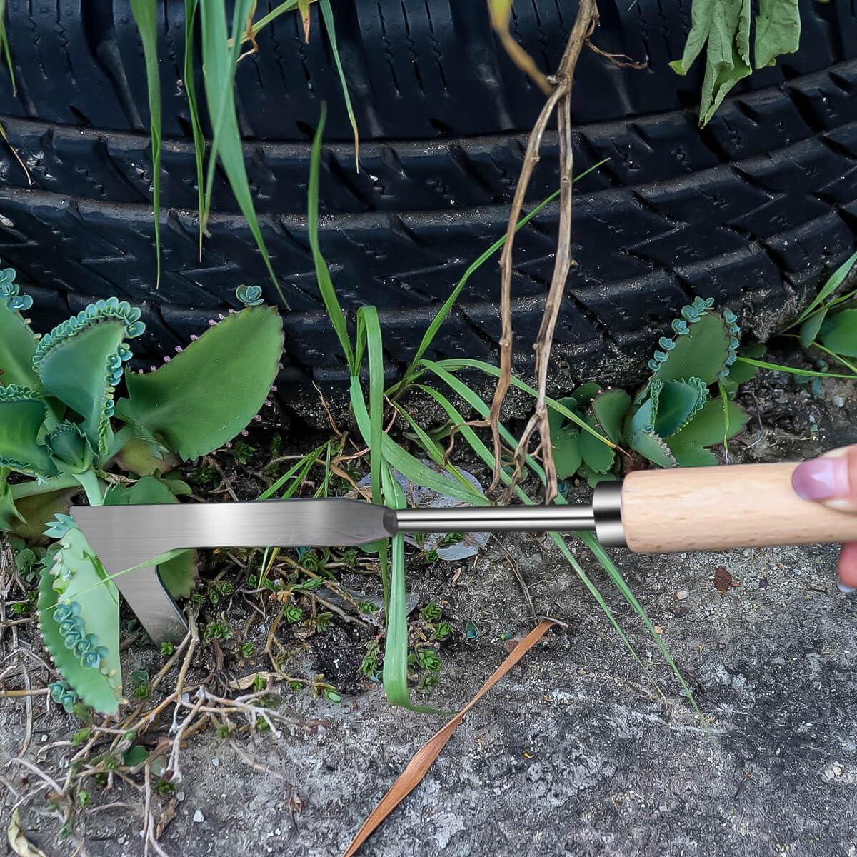 Juego de 3 herramientas de desmalezado Semifrut - Acero inoxidable