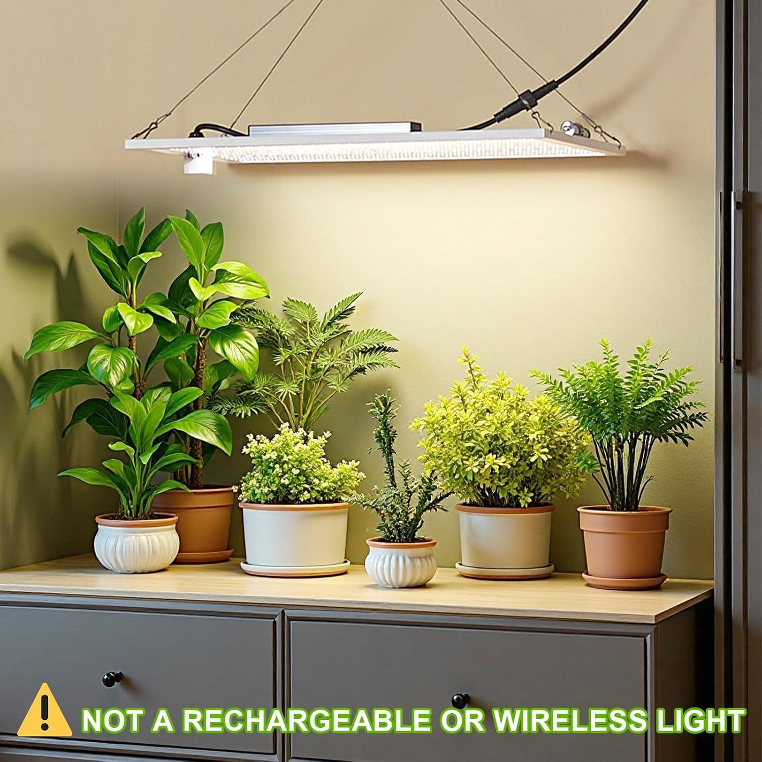 Luz de Crecimiento para Plantas Yadoker 100W con 540 LEDs