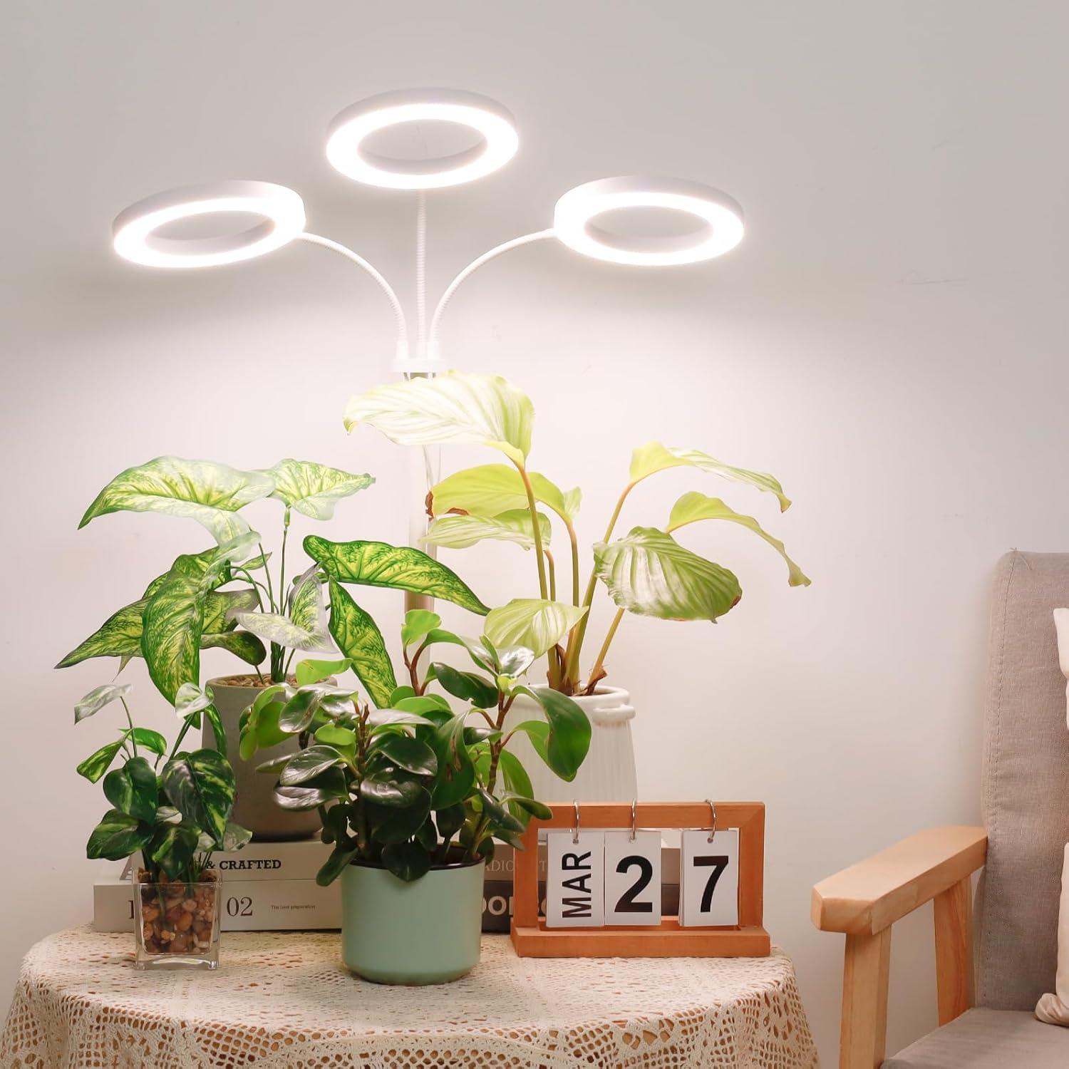 Luz de Crecimiento de Plantas LBW 72 LEDs 30W Ajustable
