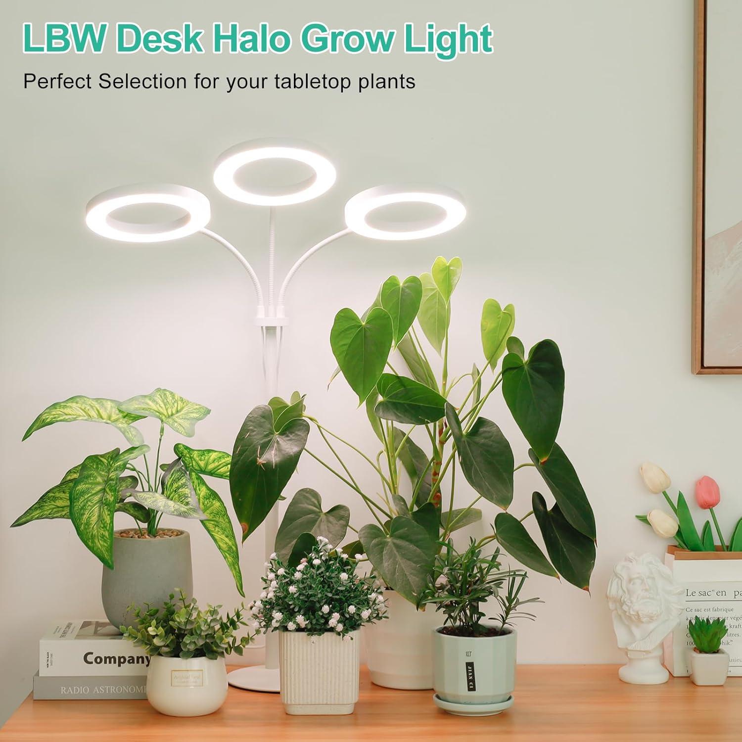 Luz de Crecimiento de Plantas LBW 72 LEDs 30W Ajustable