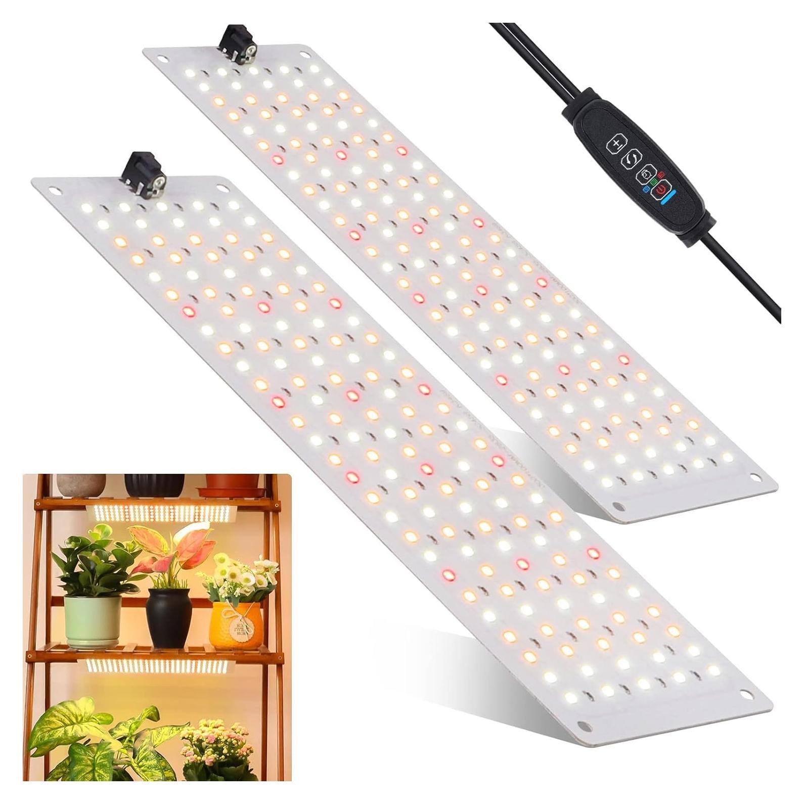 Lámpara de Cultivo LED LBW 20W Espectro Completo 2 Paquete