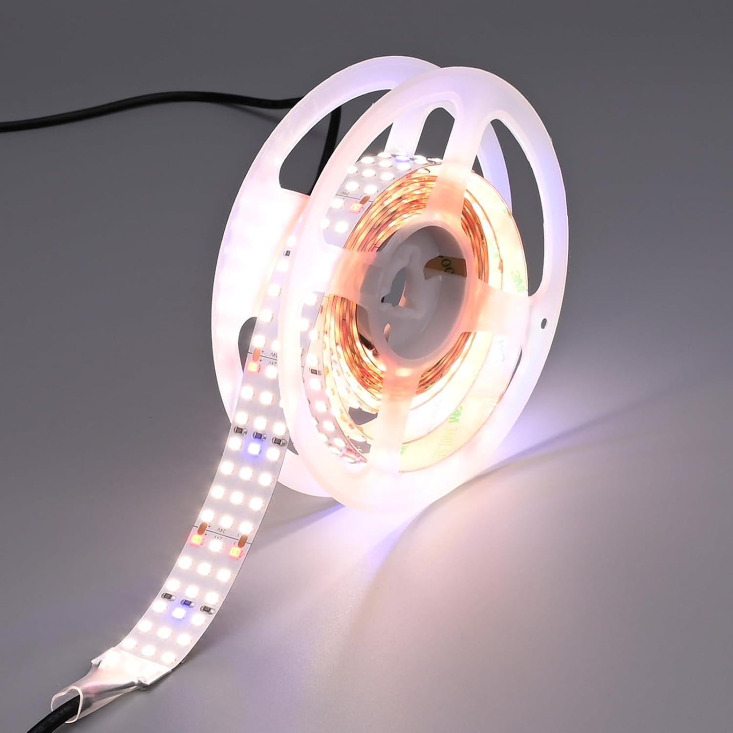 Luz de Crecimiento LED 5m FOSUO Espectro Completo 120W