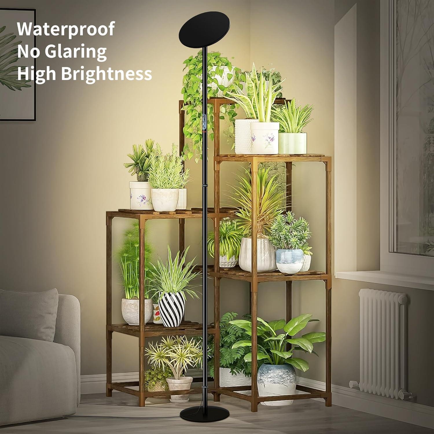 Luz de Cultivo LED Chiphy 40W Espectro Completo con Temporizador