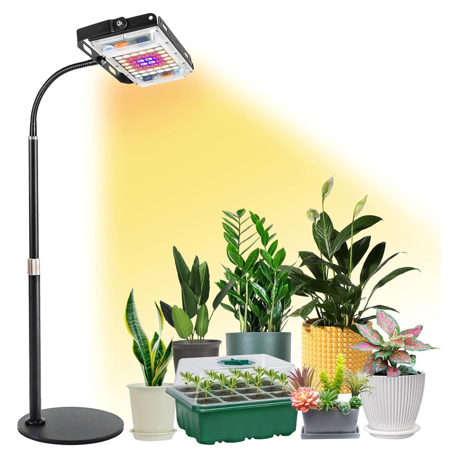 Luz de Crecimiento LED LBW 30W Espectro Completo Ajustable