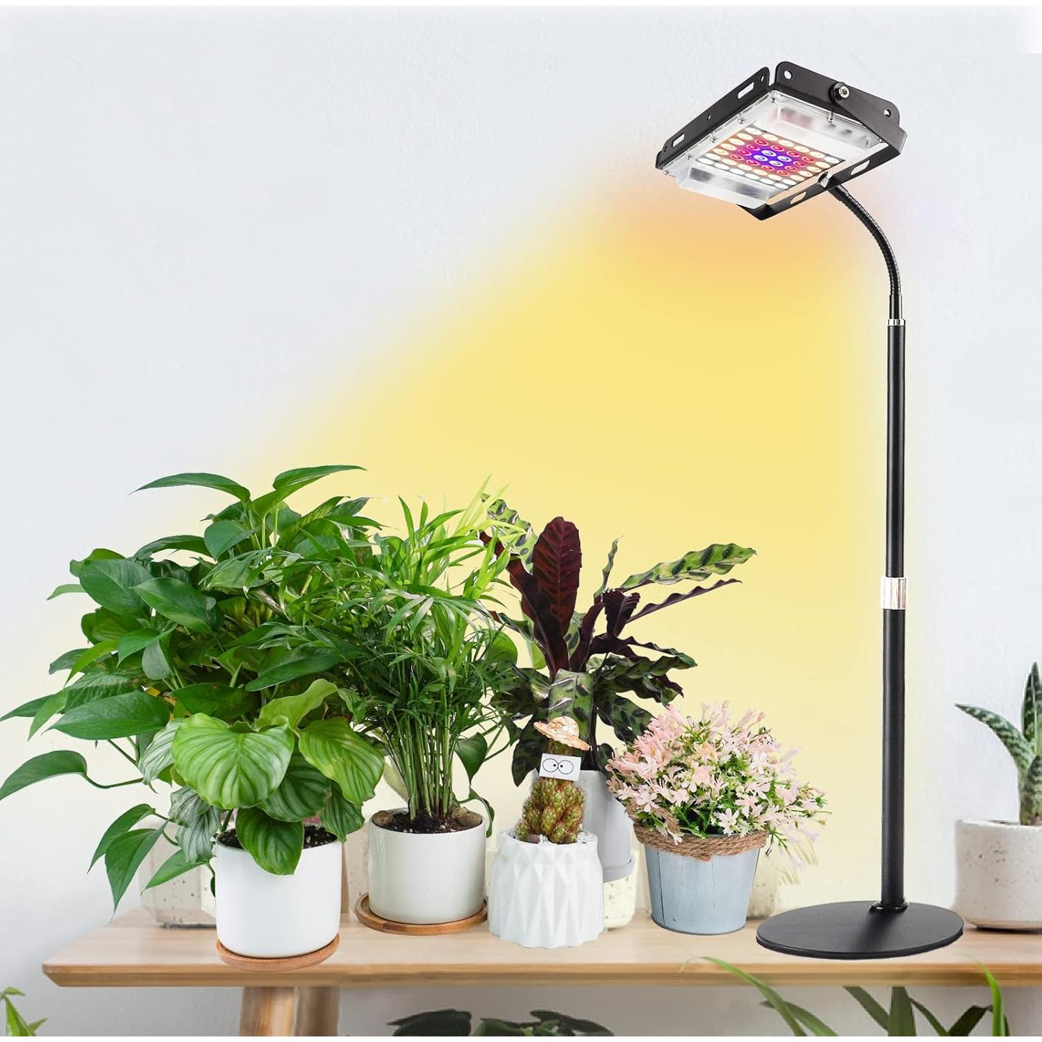 Luz de Crecimiento LED LBW 30W Espectro Completo Ajustable