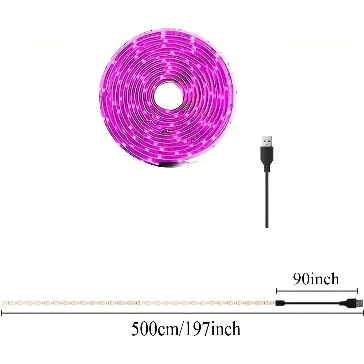 Tira de Luz LED de Crecimiento Mirai 4.88m 300 LEDs Impermeable