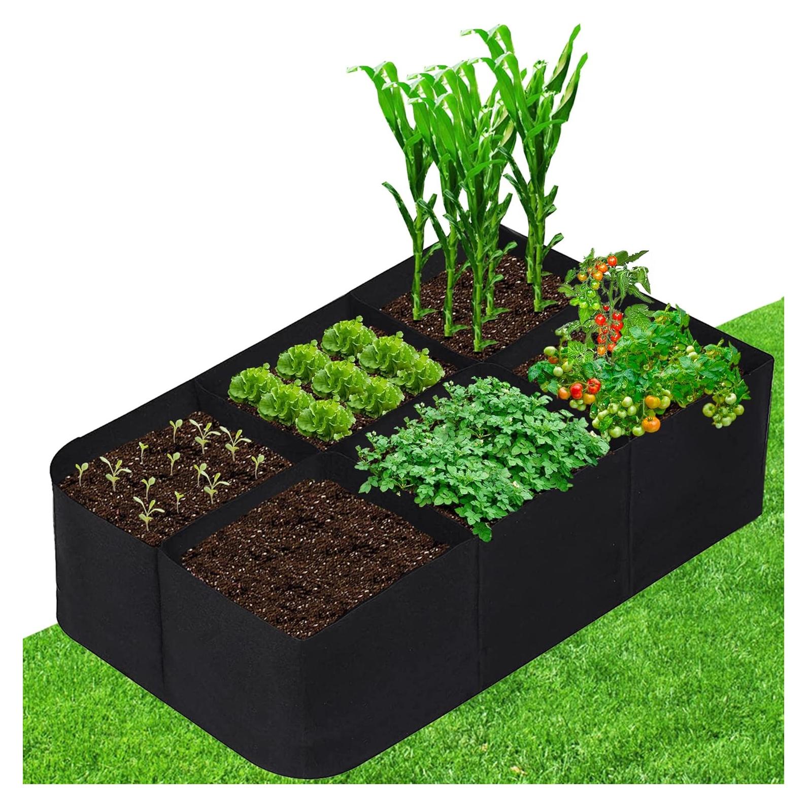 Cama de Jardín Elevada CJGQ 1.22x0.61x0.30m Tela No Tejida