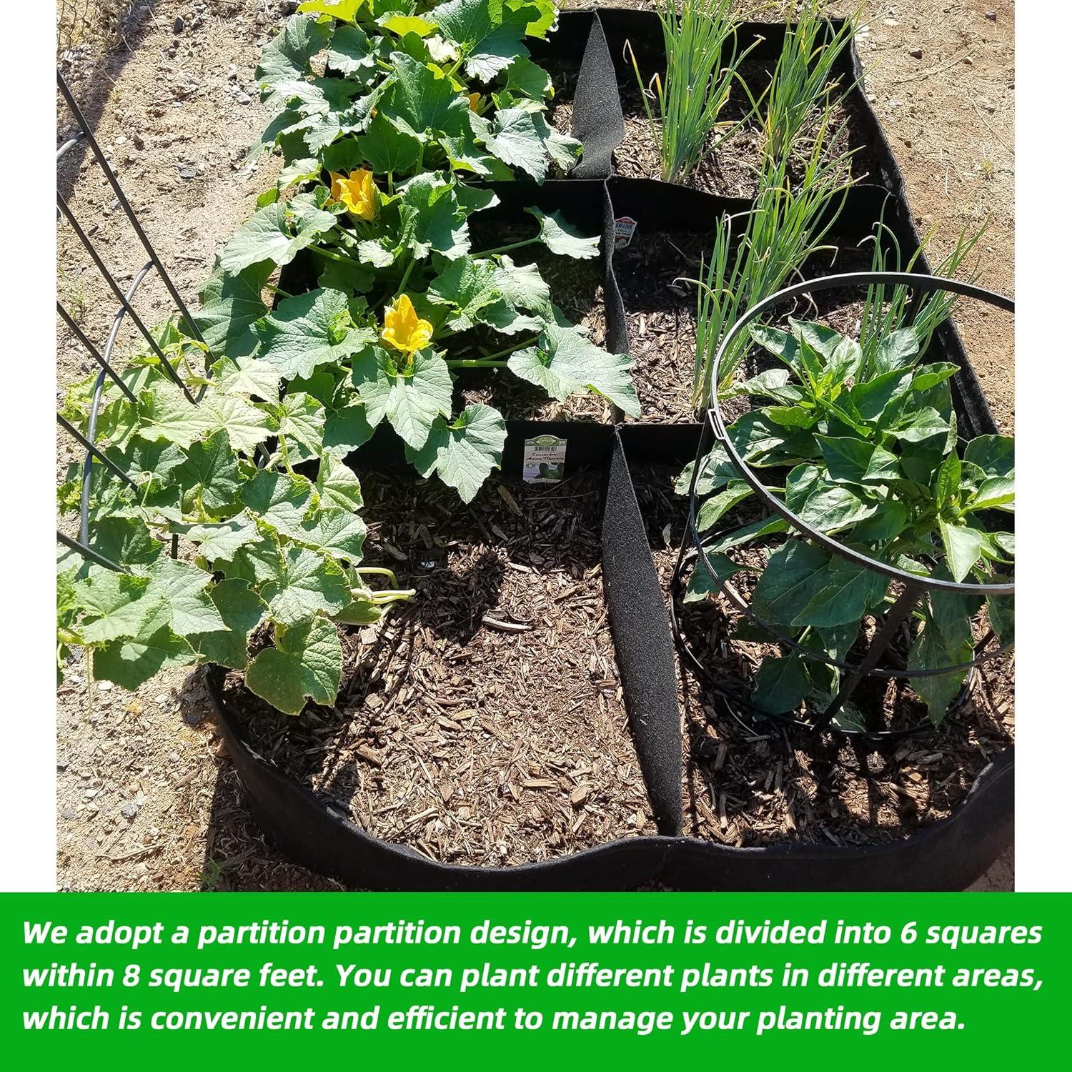 Cama de Jardín Elevada CJGQ 1.22x0.61x0.30m Tela No Tejida